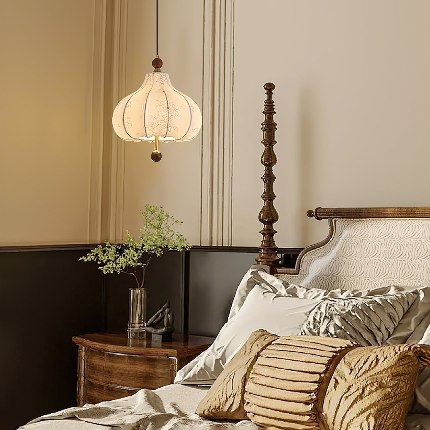 Chestnut Bloom Pendant Lamp - Blowlighting