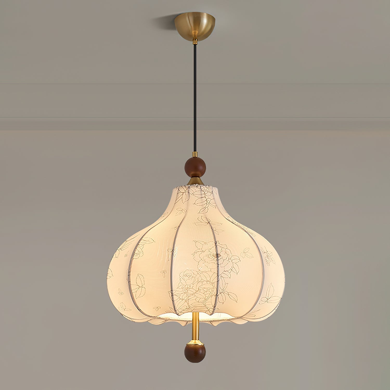 Chestnut Bloom Pendant Lamp - Blowlighting