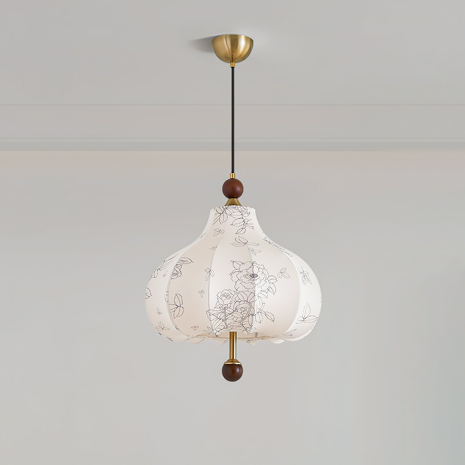 Chestnut Bloom Pendant Lamp - Blowlighting