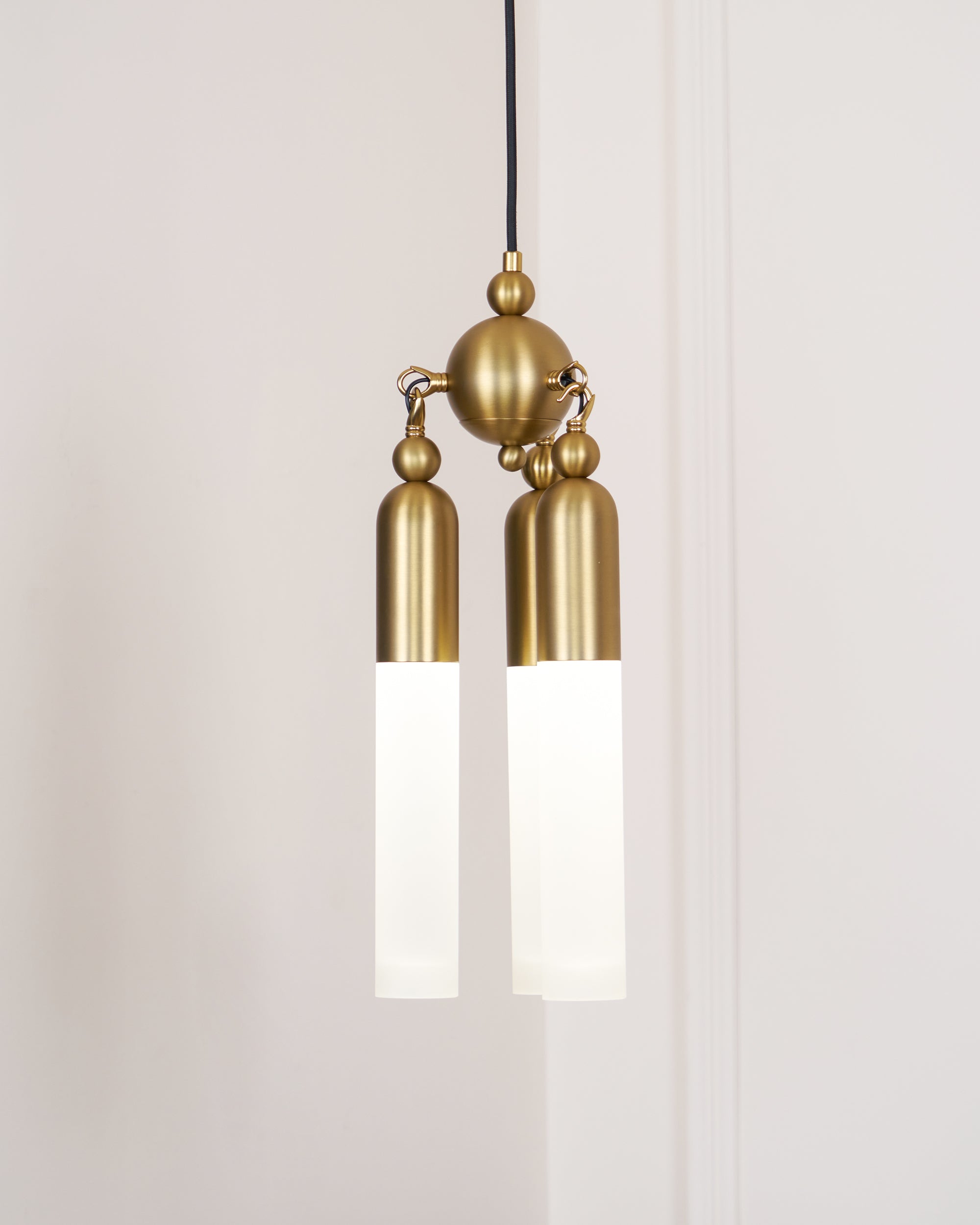 Tilt Modern Minimalist Metal Acrylic Pendant Lamp - Lamp Copper