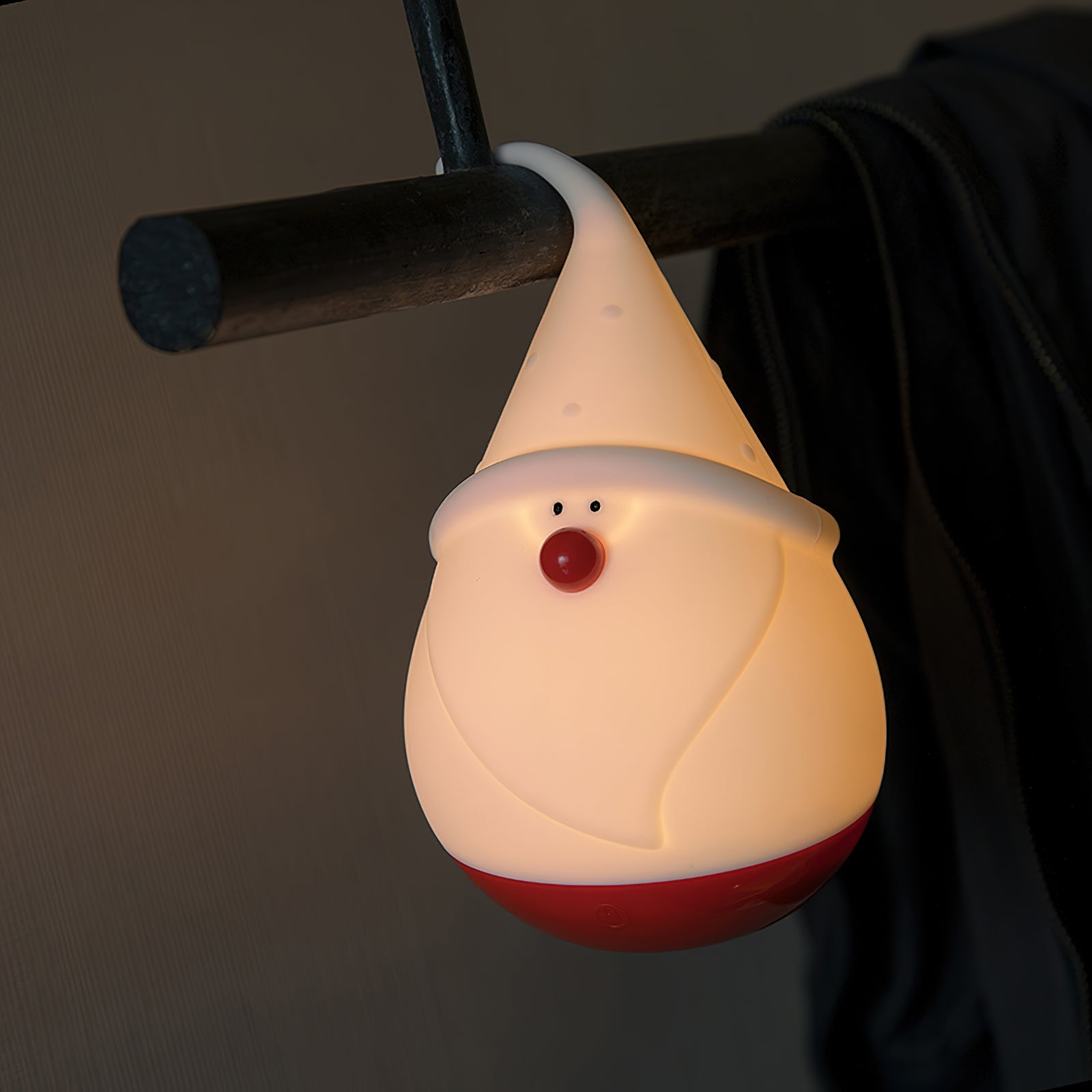 Snowman Night Light (built-in battery) - Lamp Copper
