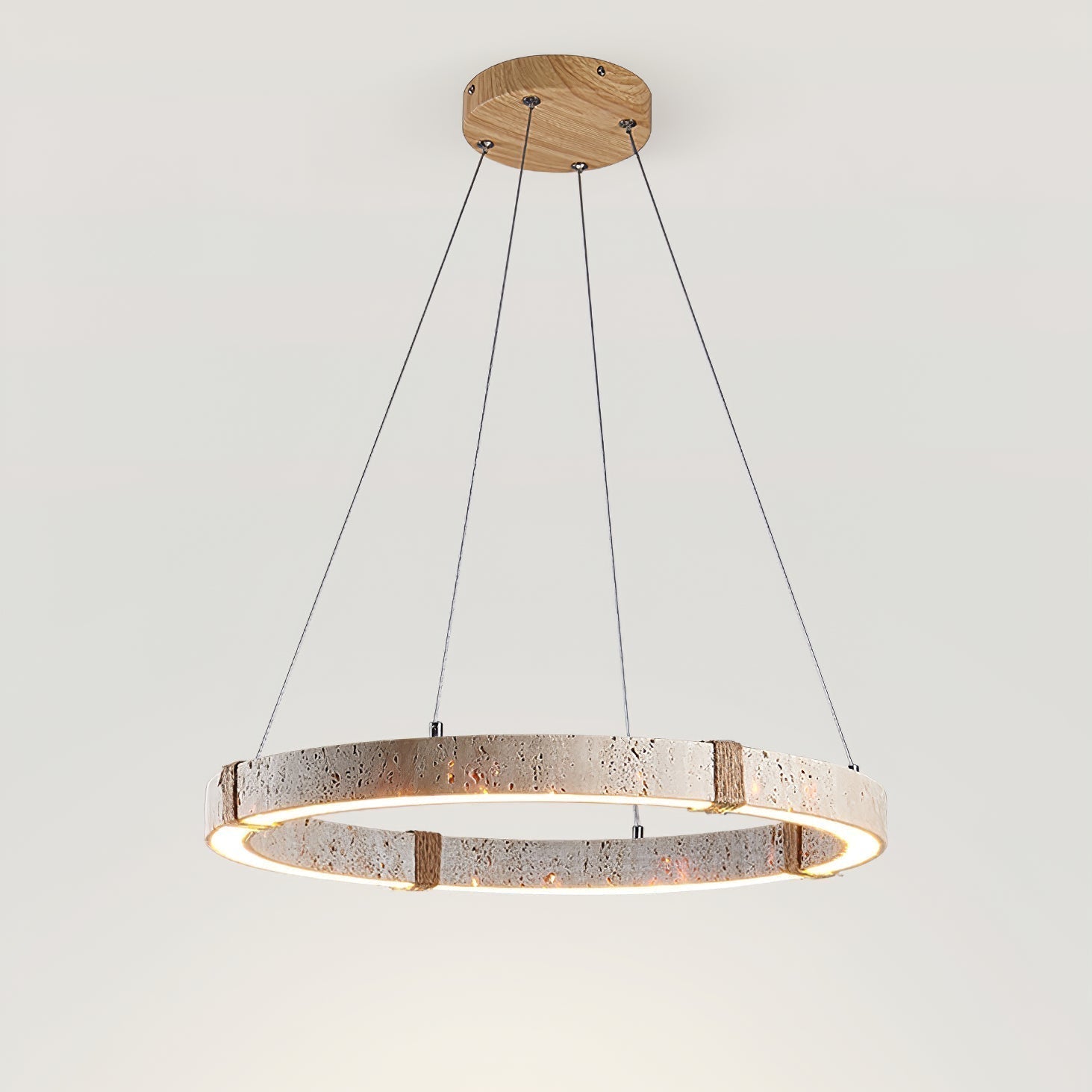 Alsilis Travertine Chandelier - Blowlighting