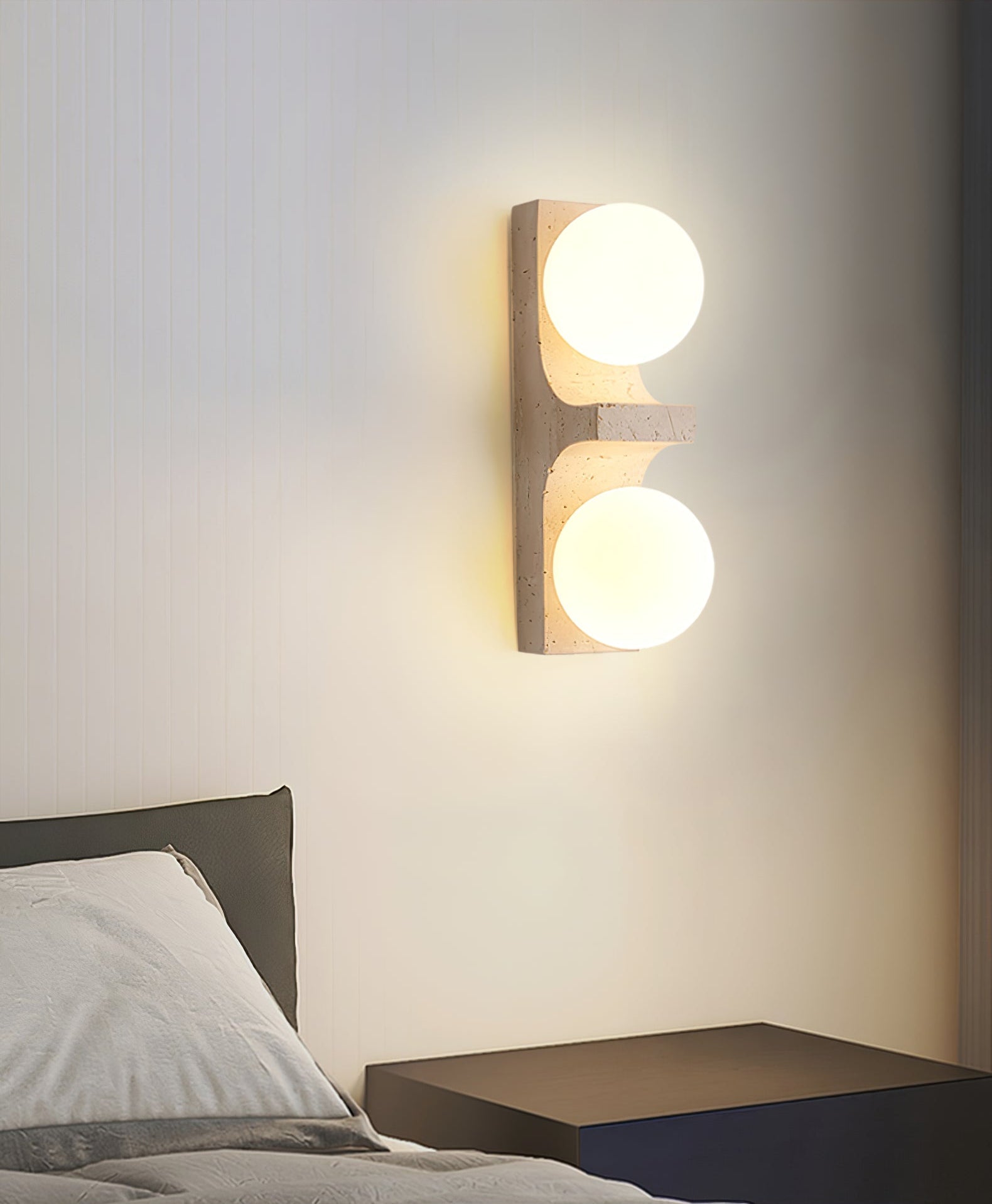 Umiren Travertine Wall Light - Neutralighting