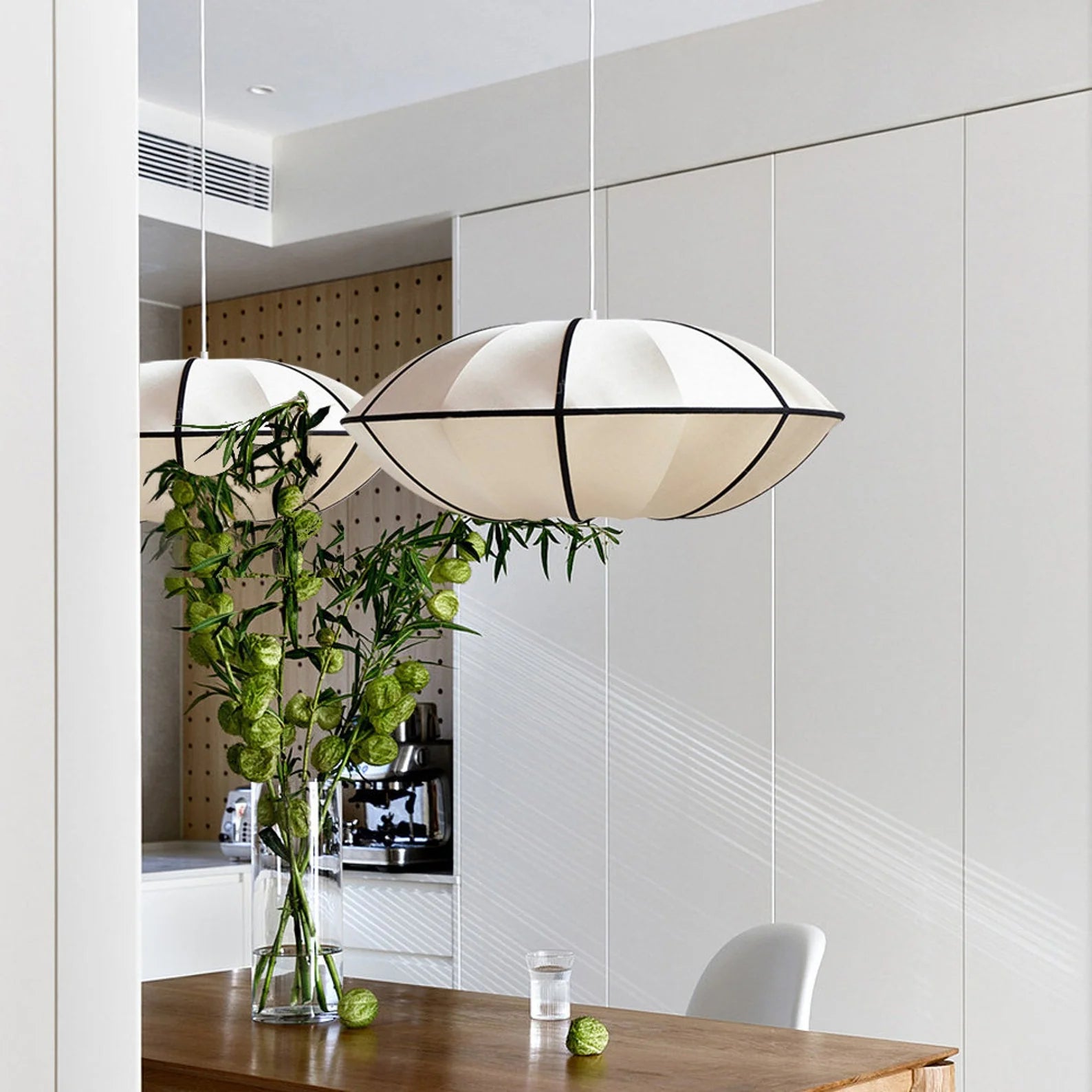 Ritta Classico Lanterna LED Lanpade a Sospensione Sala da Pranzo