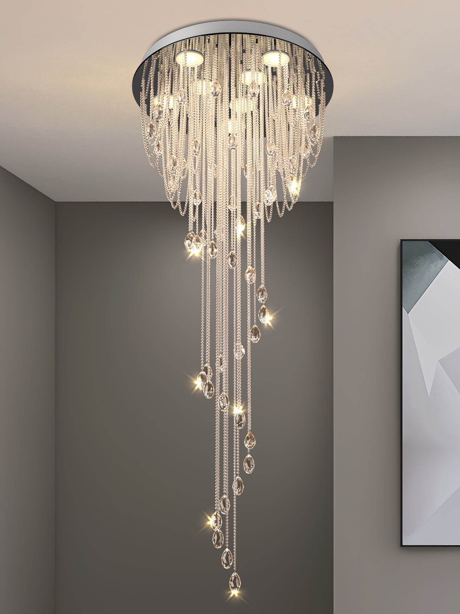 Classic Symphony Spiral Chandelier - Blowlighting