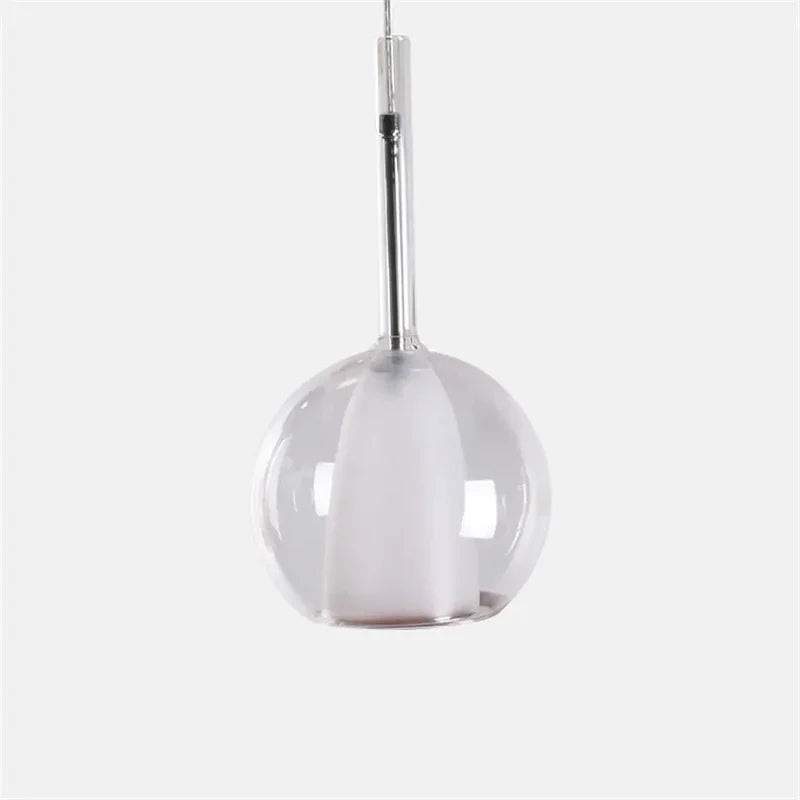 Valentina Moderno Sfera LED Lampade a Sospensione Vetro