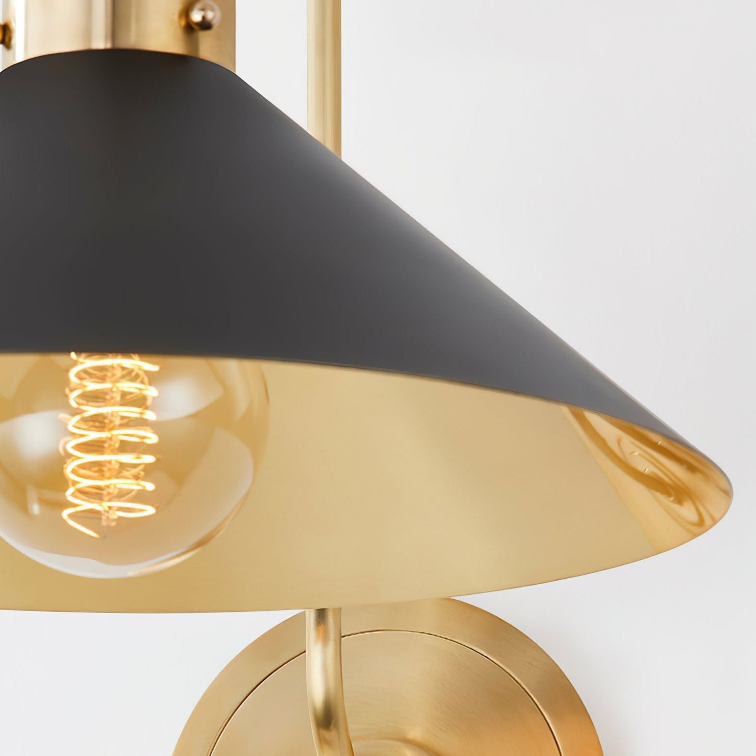 Silva Applique da Interno Vintage in Ottone
