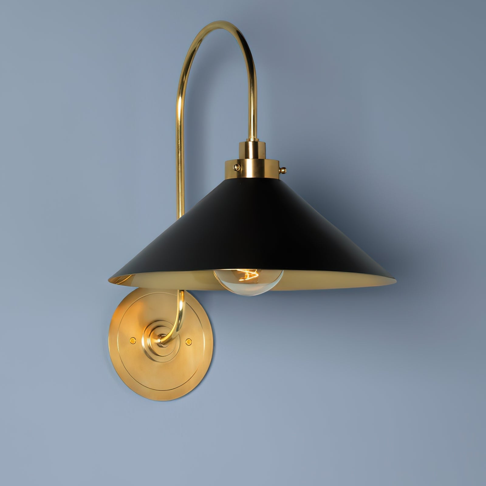 Silva Applique da Interno Vintage in Ottone