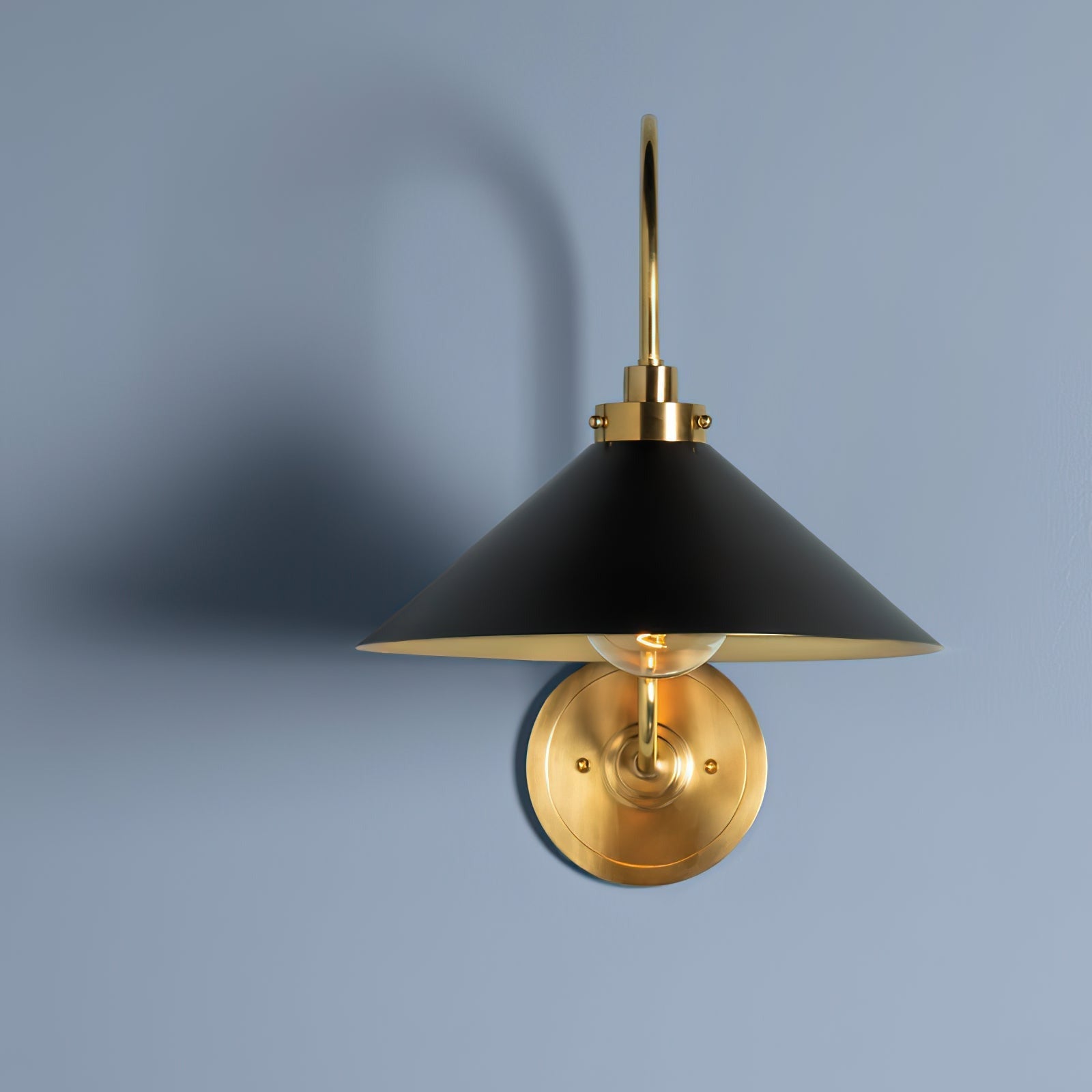 Silva Applique da Interno Vintage in Ottone