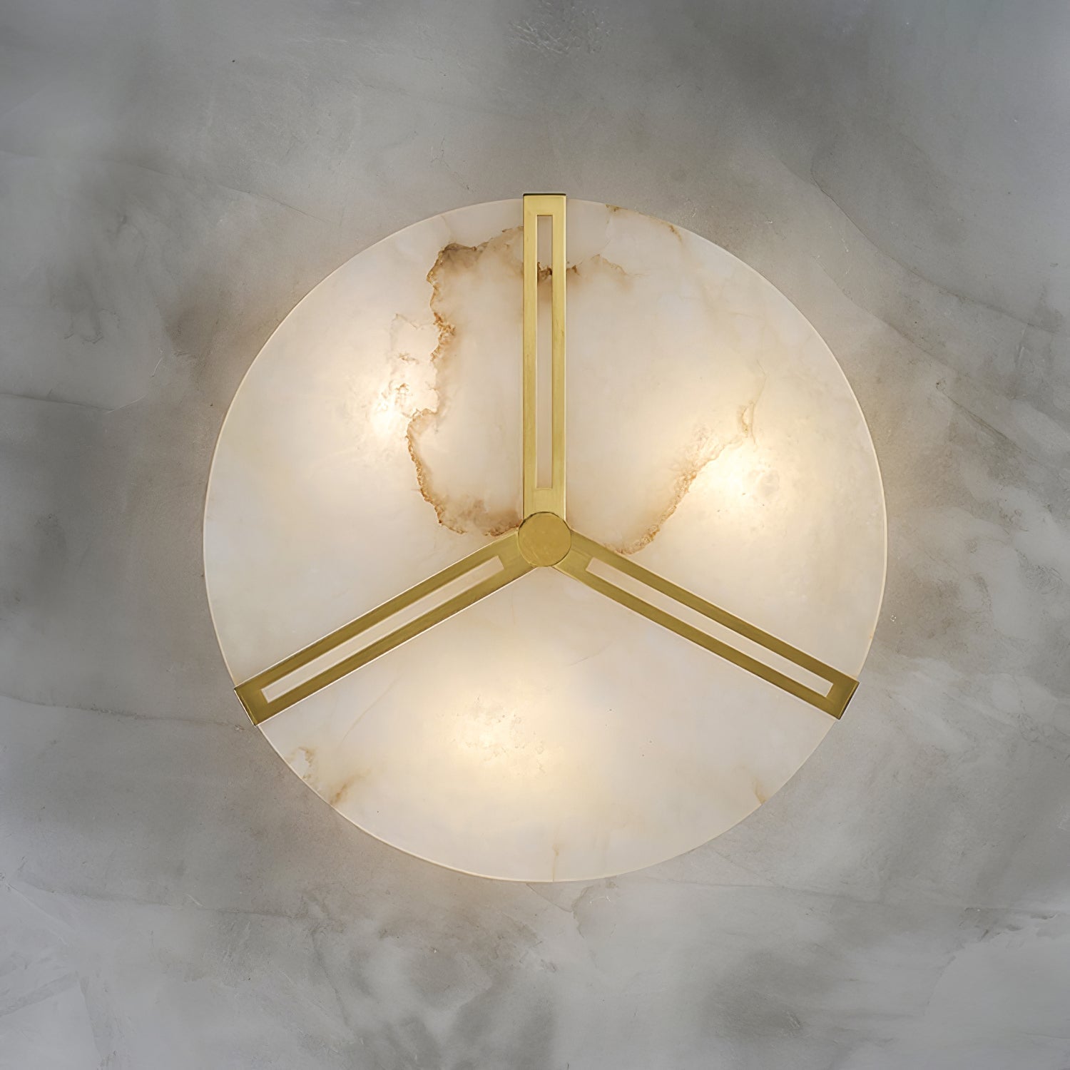 Aveline Alabaster Flush Mount Ceiling Light - Neutralighting