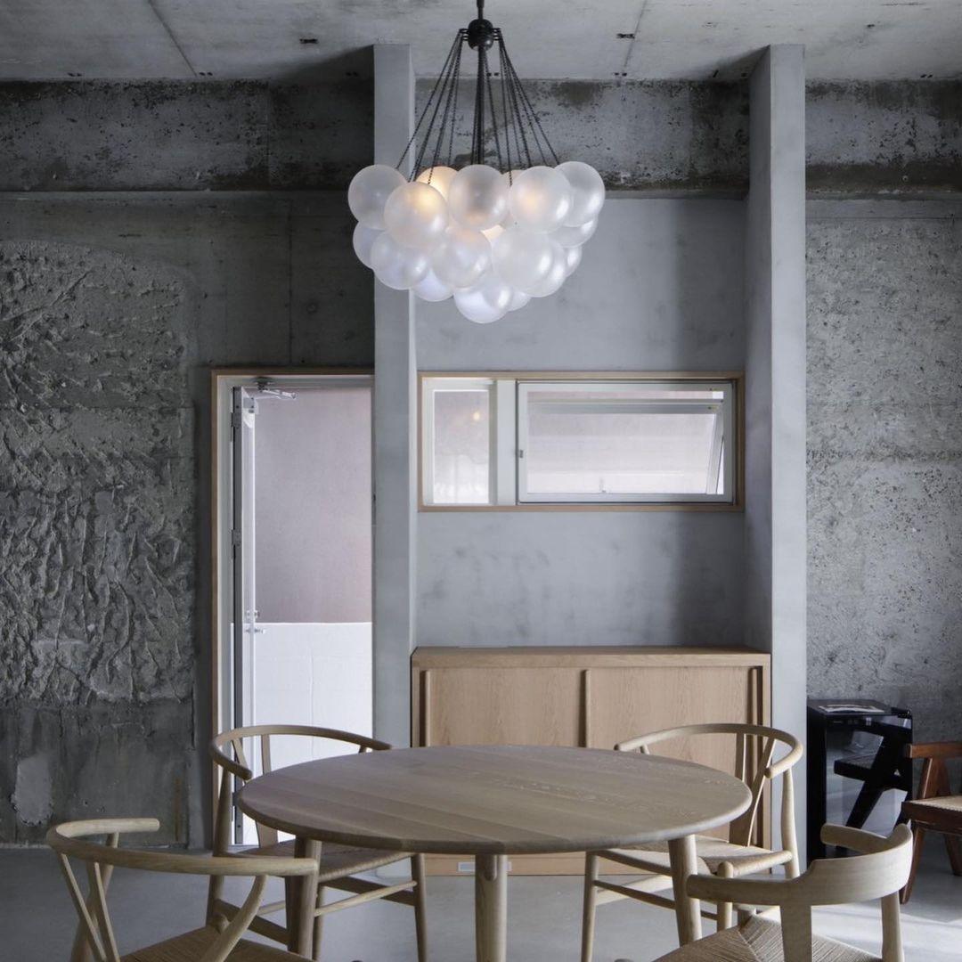 Bubble Chandelier - Blowlighting