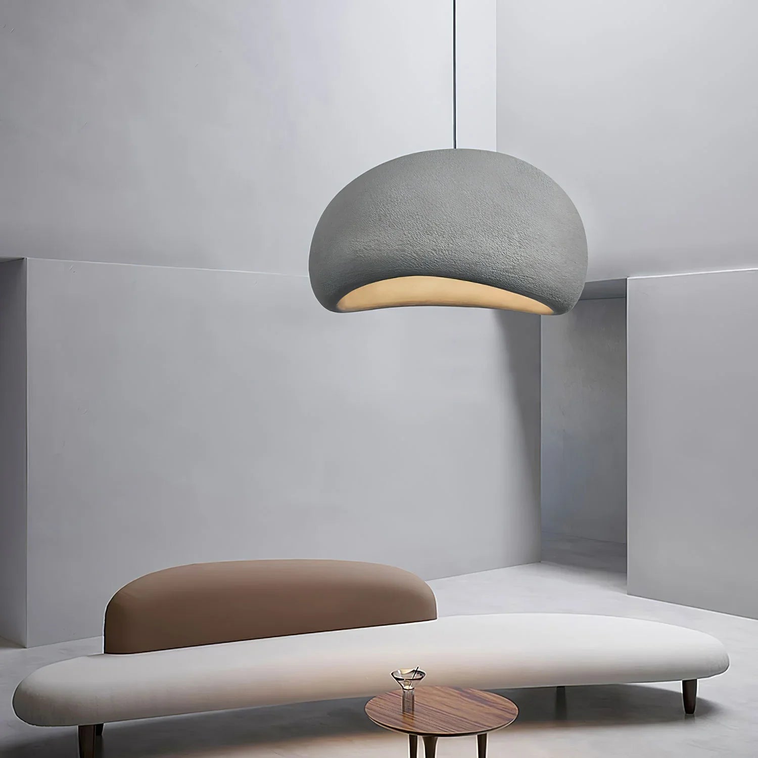 Aria Lampada a Sospensione Sferica a Nuvola in Stile Wabi-Sabi