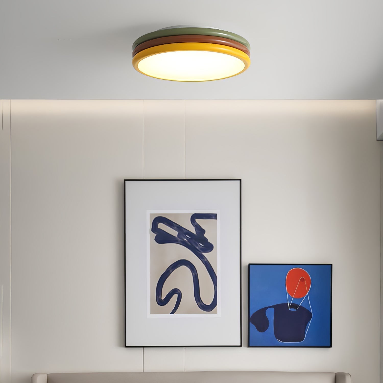 Aria Lampada da Soffitto Impilata Colorata