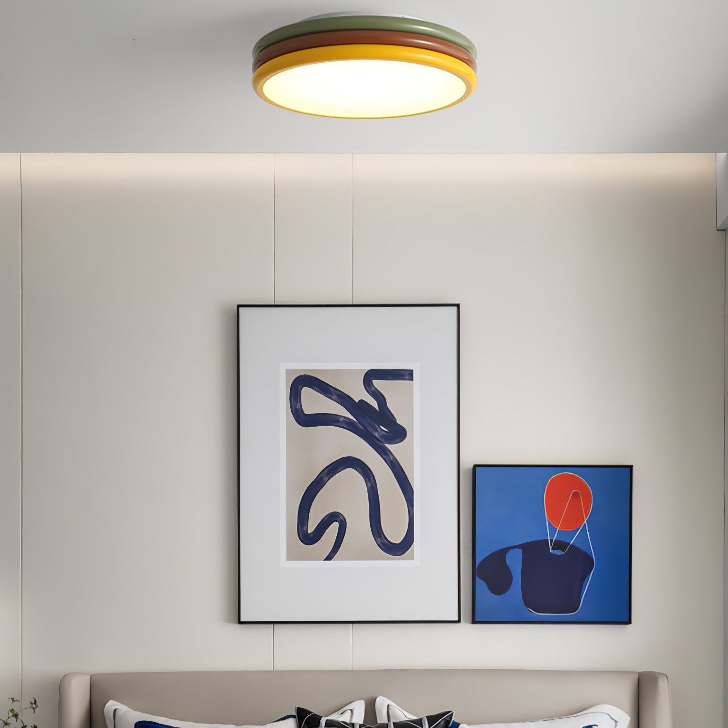 Aria Lampada da Soffitto Impilata Colorata