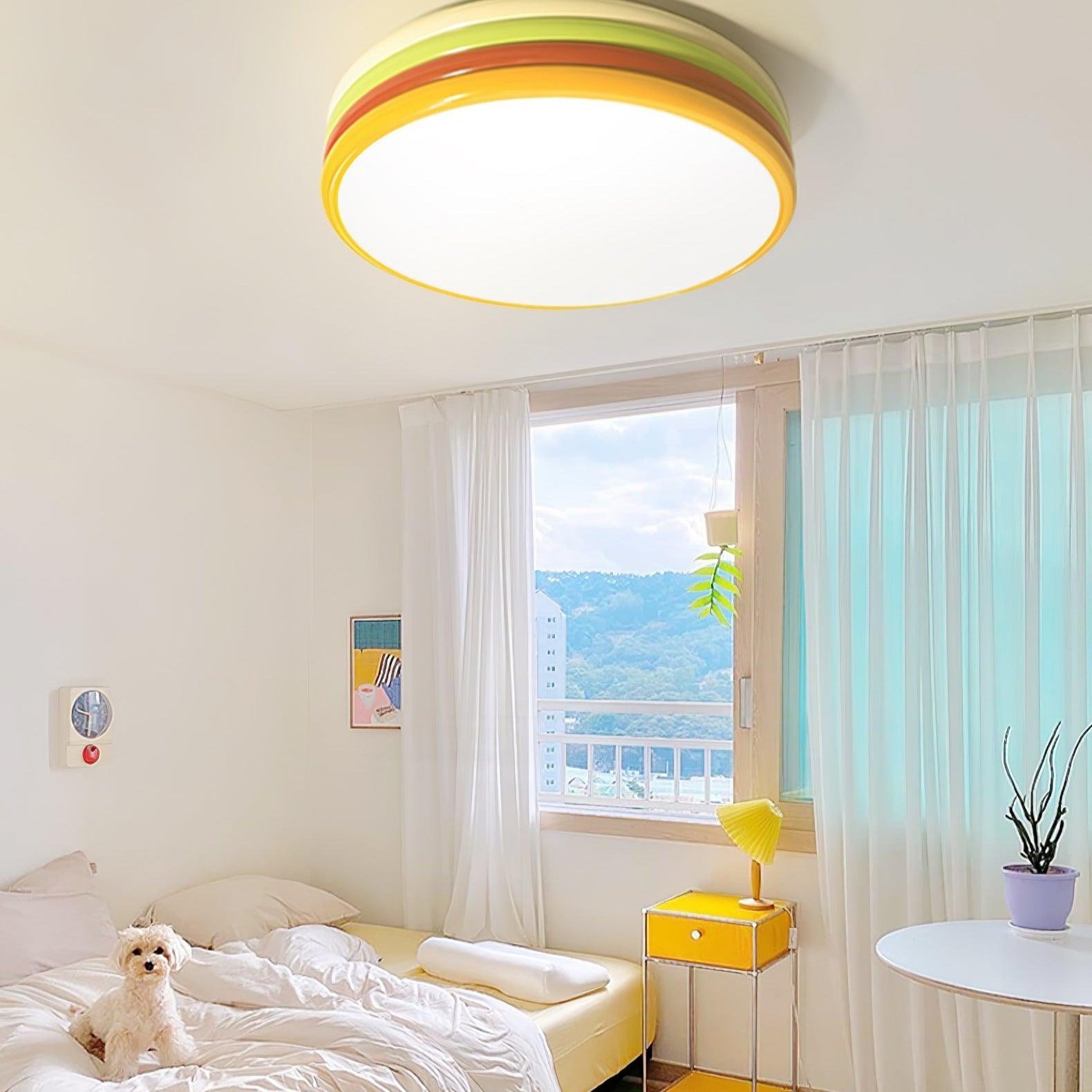 Aria Lampada da Soffitto Impilata Colorata