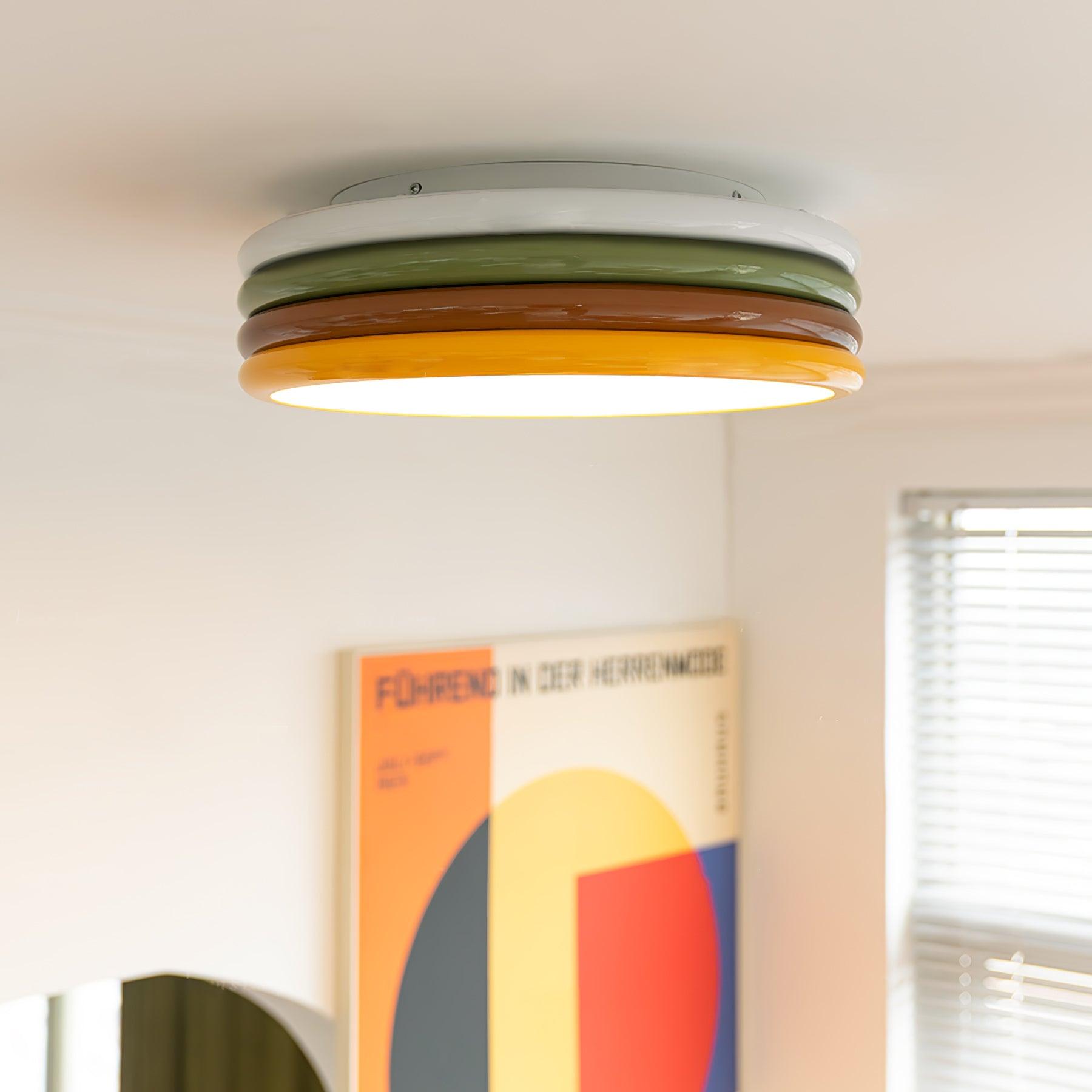 Aria Lampada da Soffitto Impilata Colorata