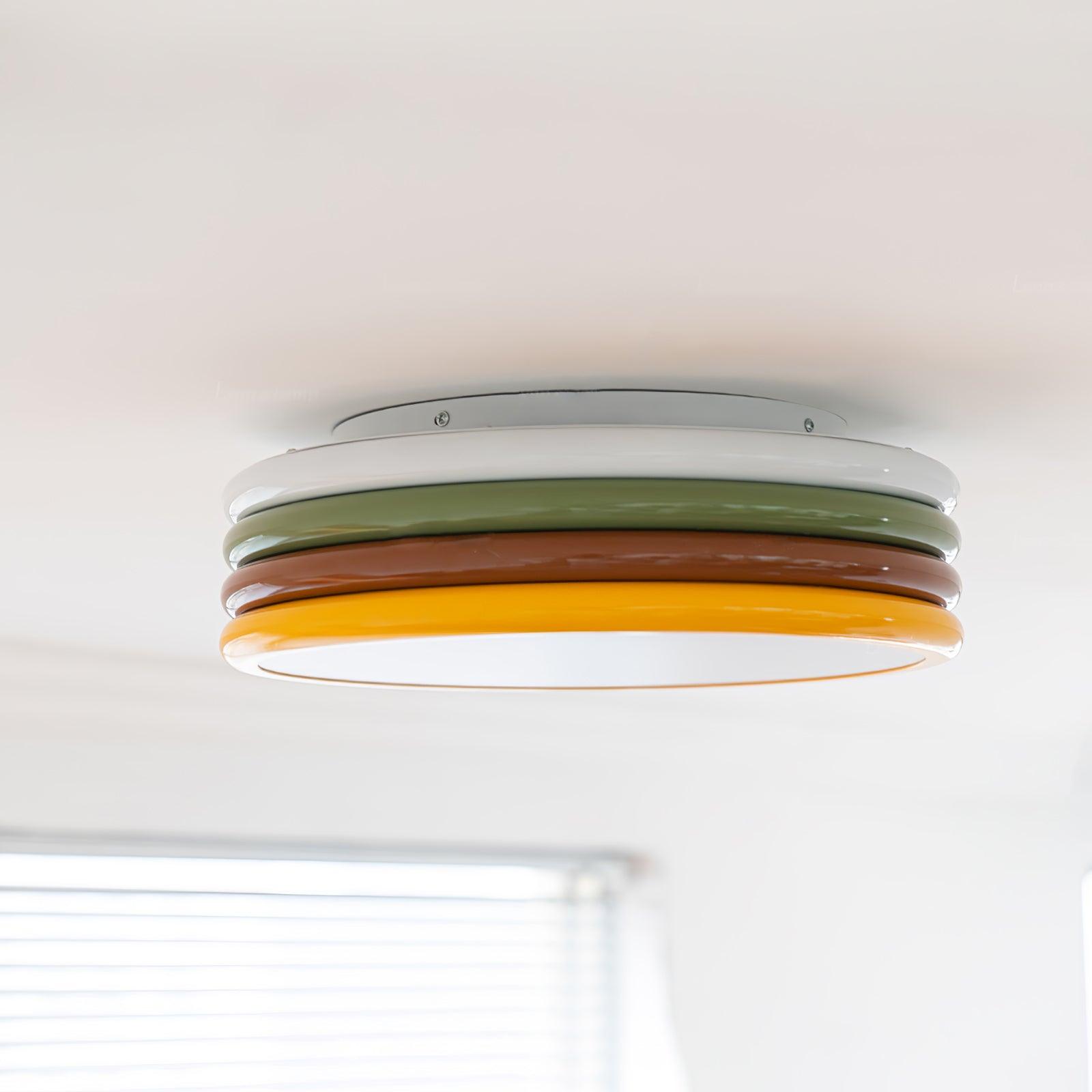 Aria Lampada da Soffitto Impilata Colorata