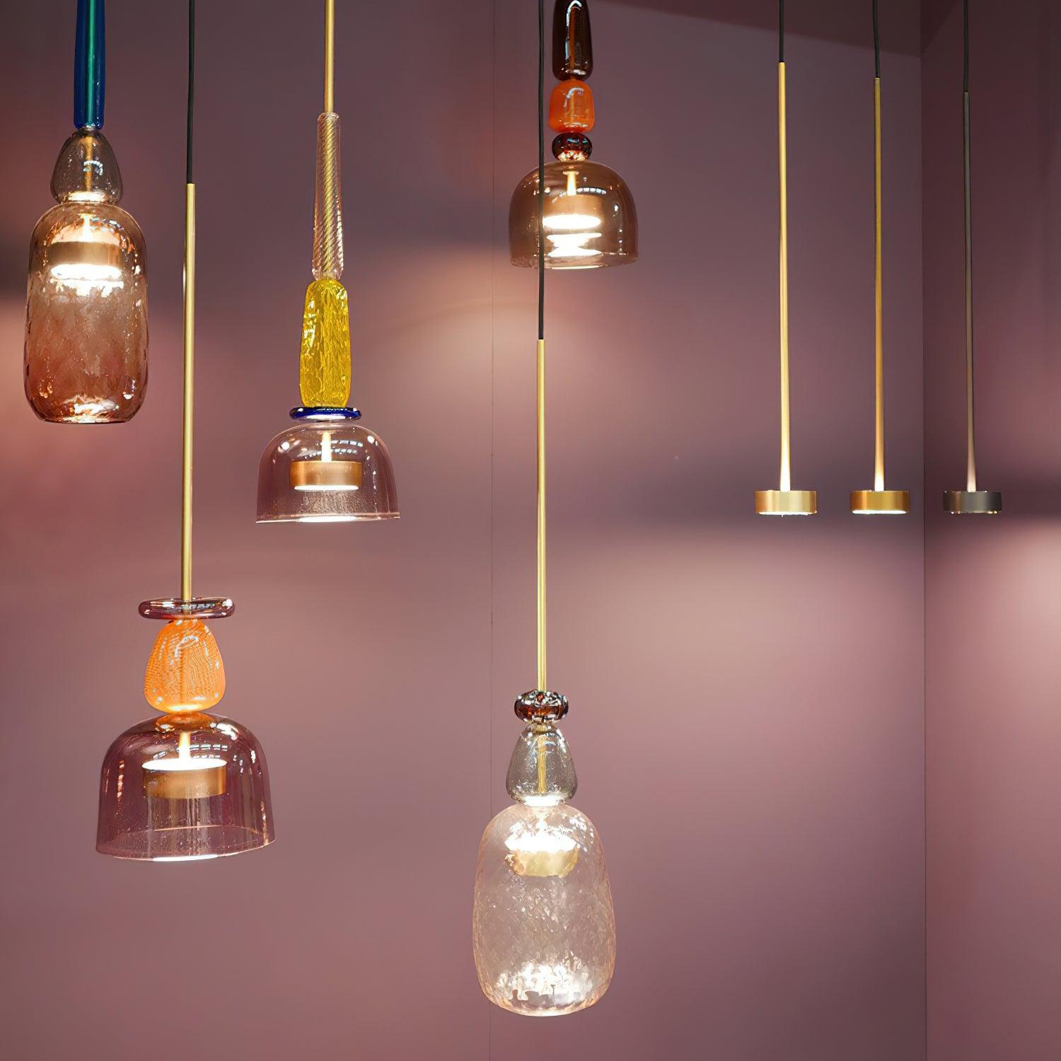 Muse Bohemian Glass Pendant Lamp - Blowlighting