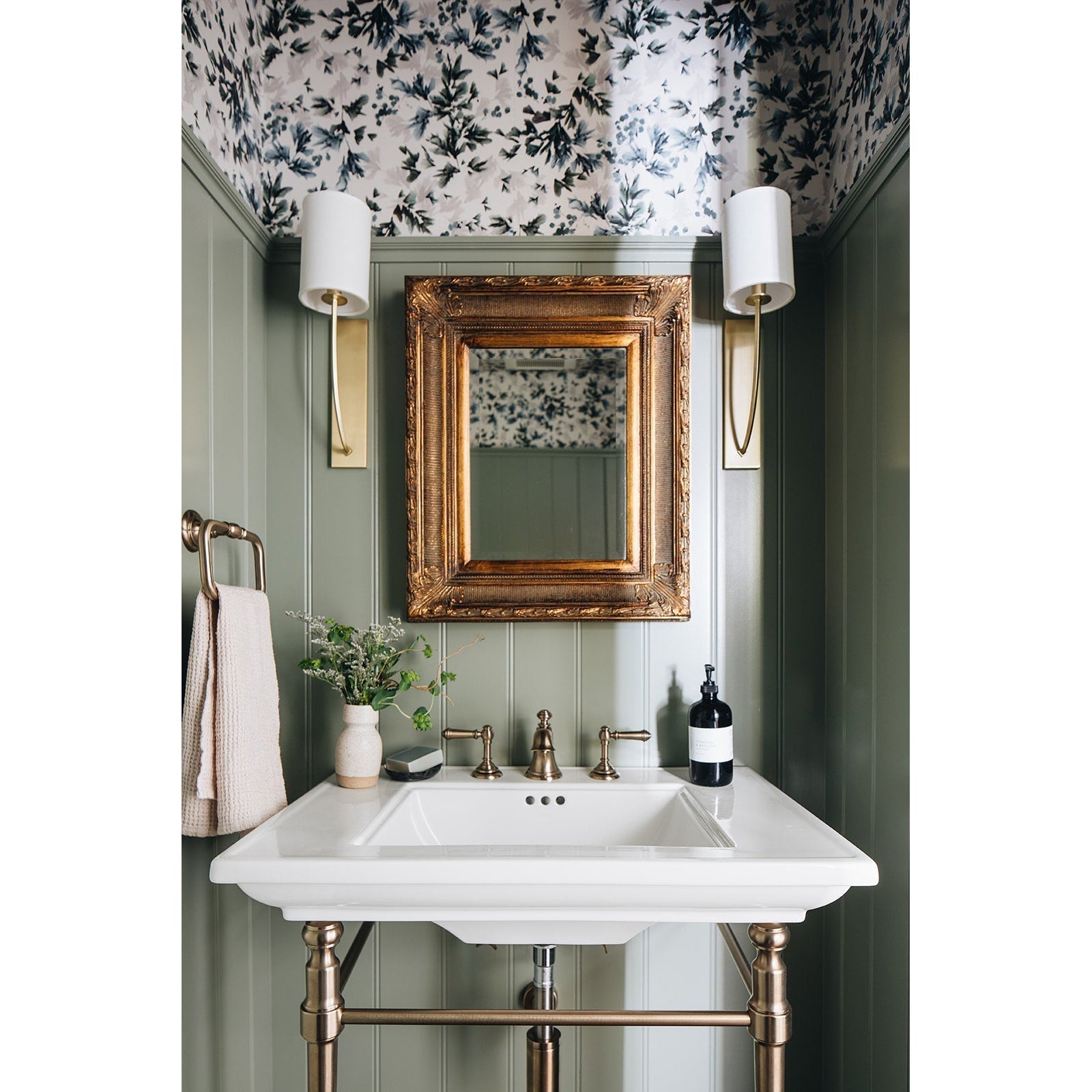 Slate Modern Minimalist Metal Fabric Wall Lamp - Lamp Copper