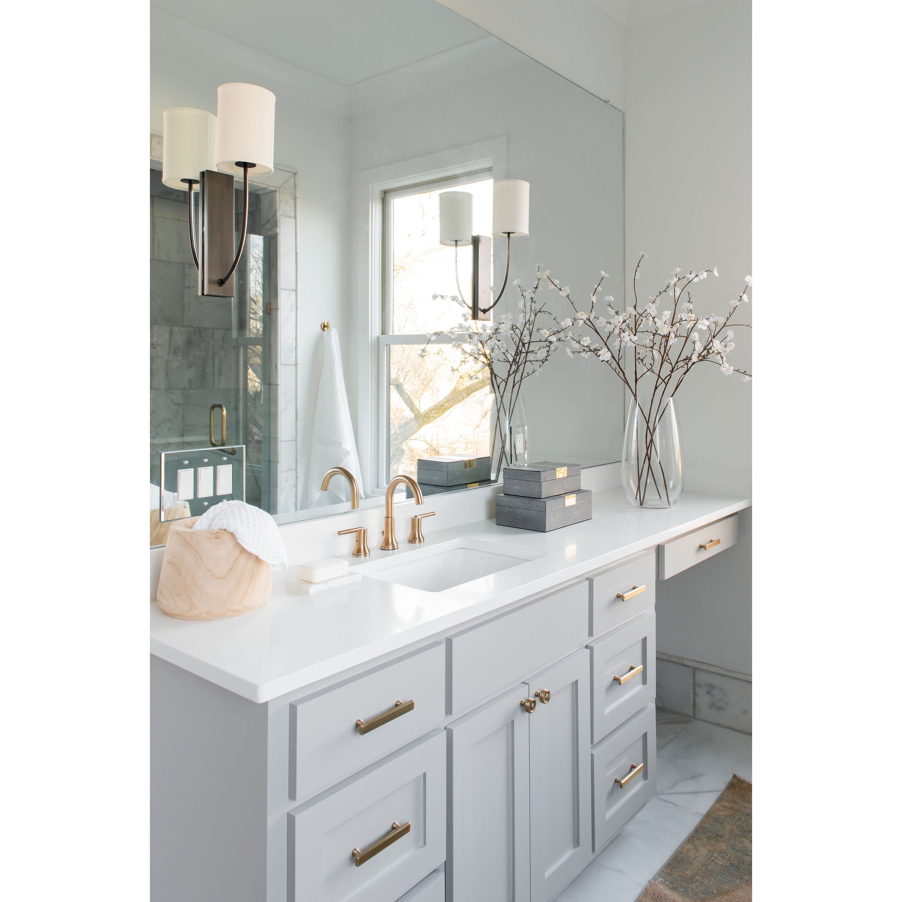 Slate Modern Minimalist Metal Fabric Wall Lamp - Lamp Copper