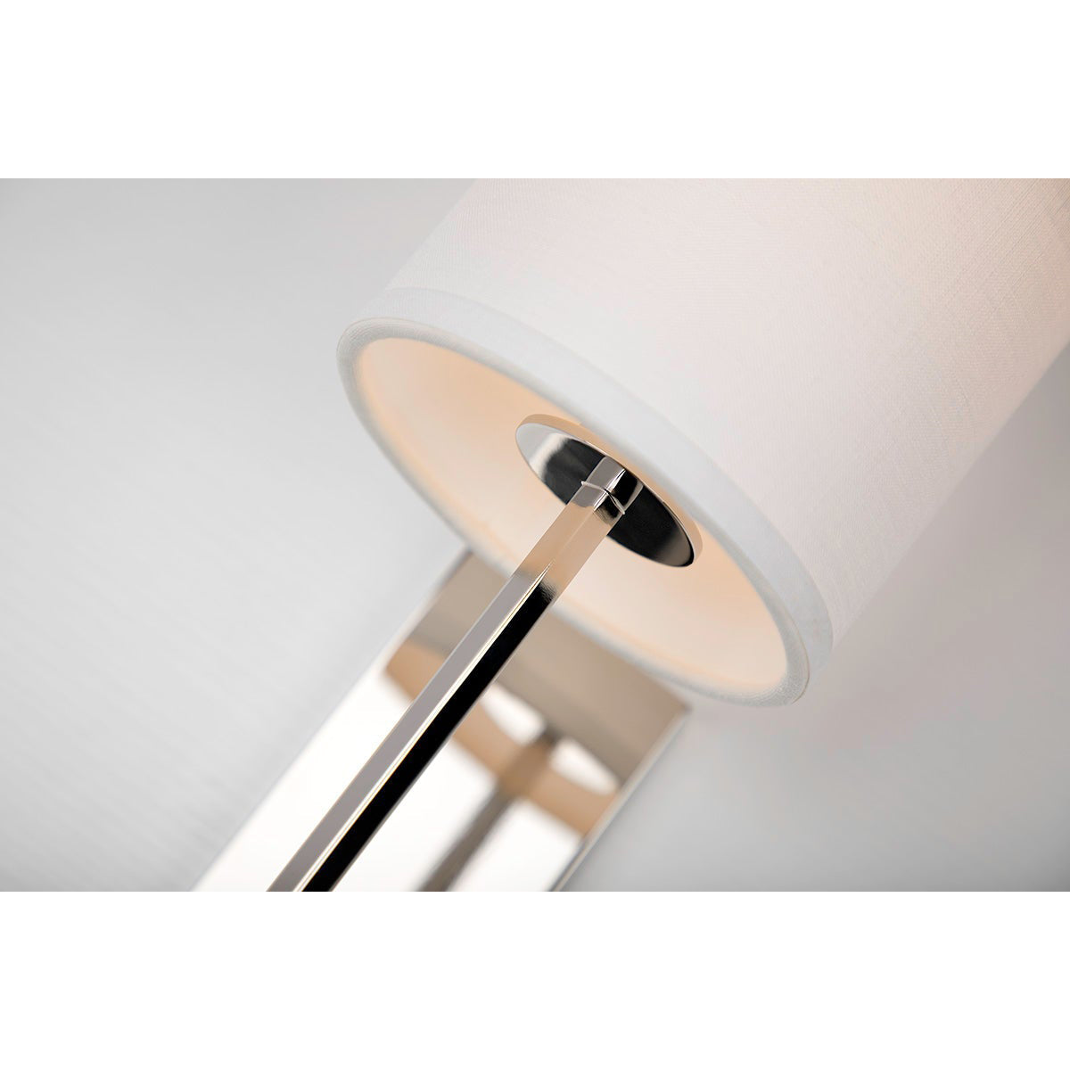 Slate Modern Minimalist Metal Fabric Wall Lamp - Lamp Copper