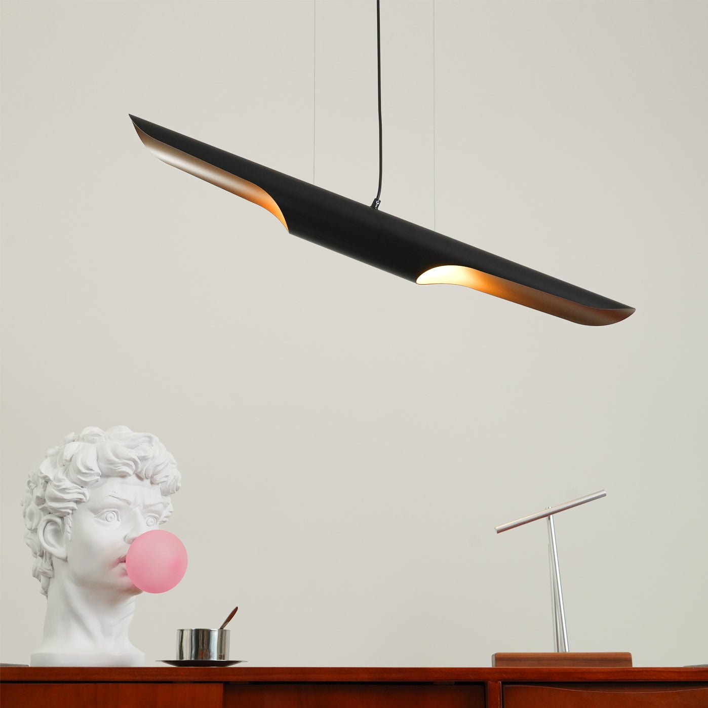 Coltrane Pipe Pendant Lights - Blowlighting