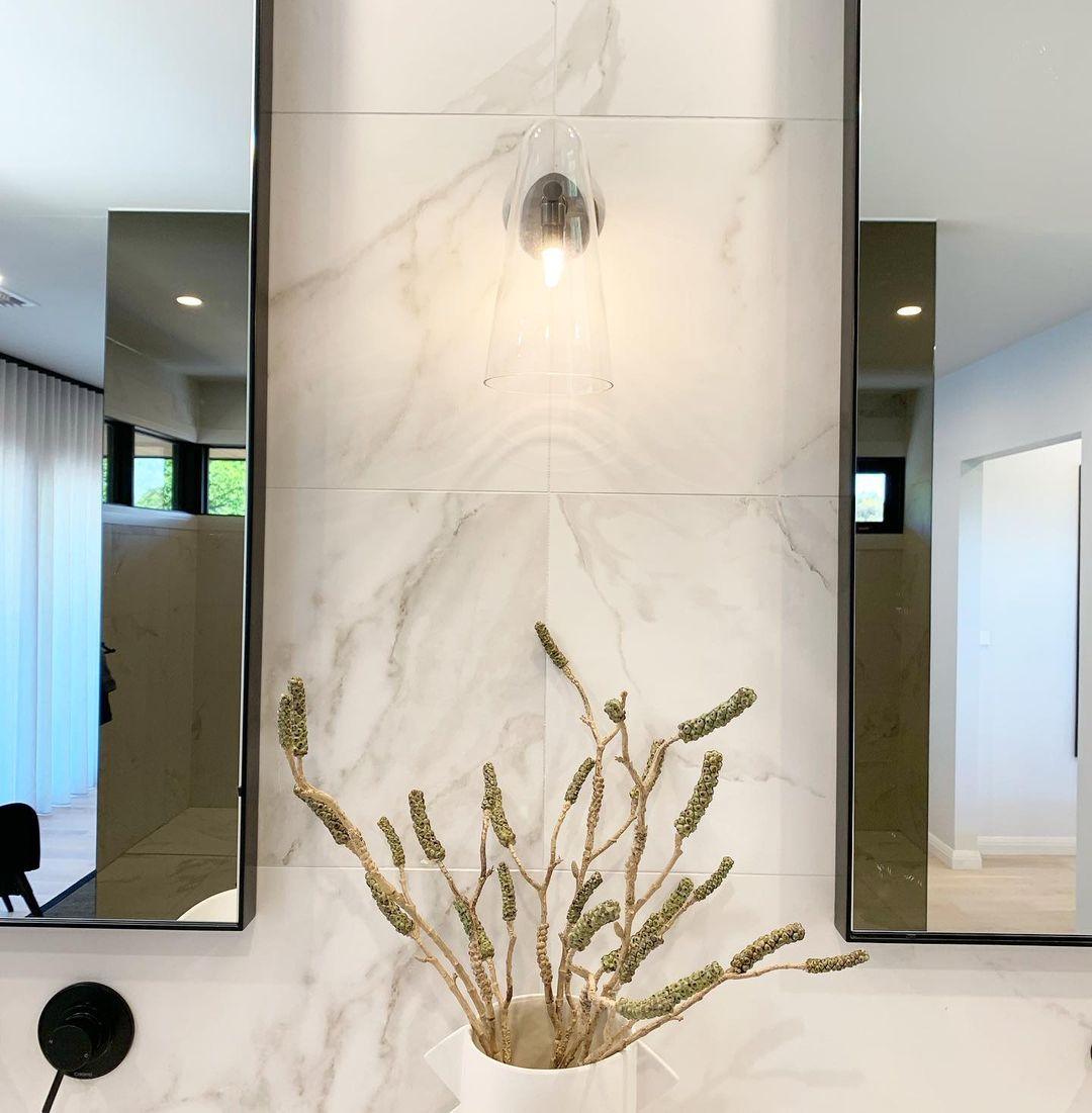 Yoke Modern Minimalist Metal Glass Wall Lamp - Lamp Copper