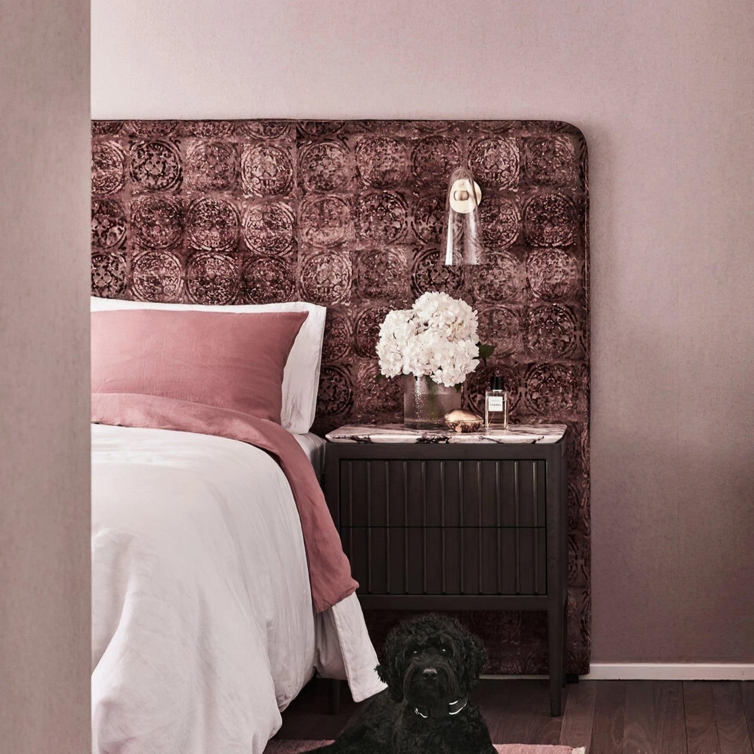 Yoke Modern Minimalist Metal Glass Wall Lamp - Lamp Copper