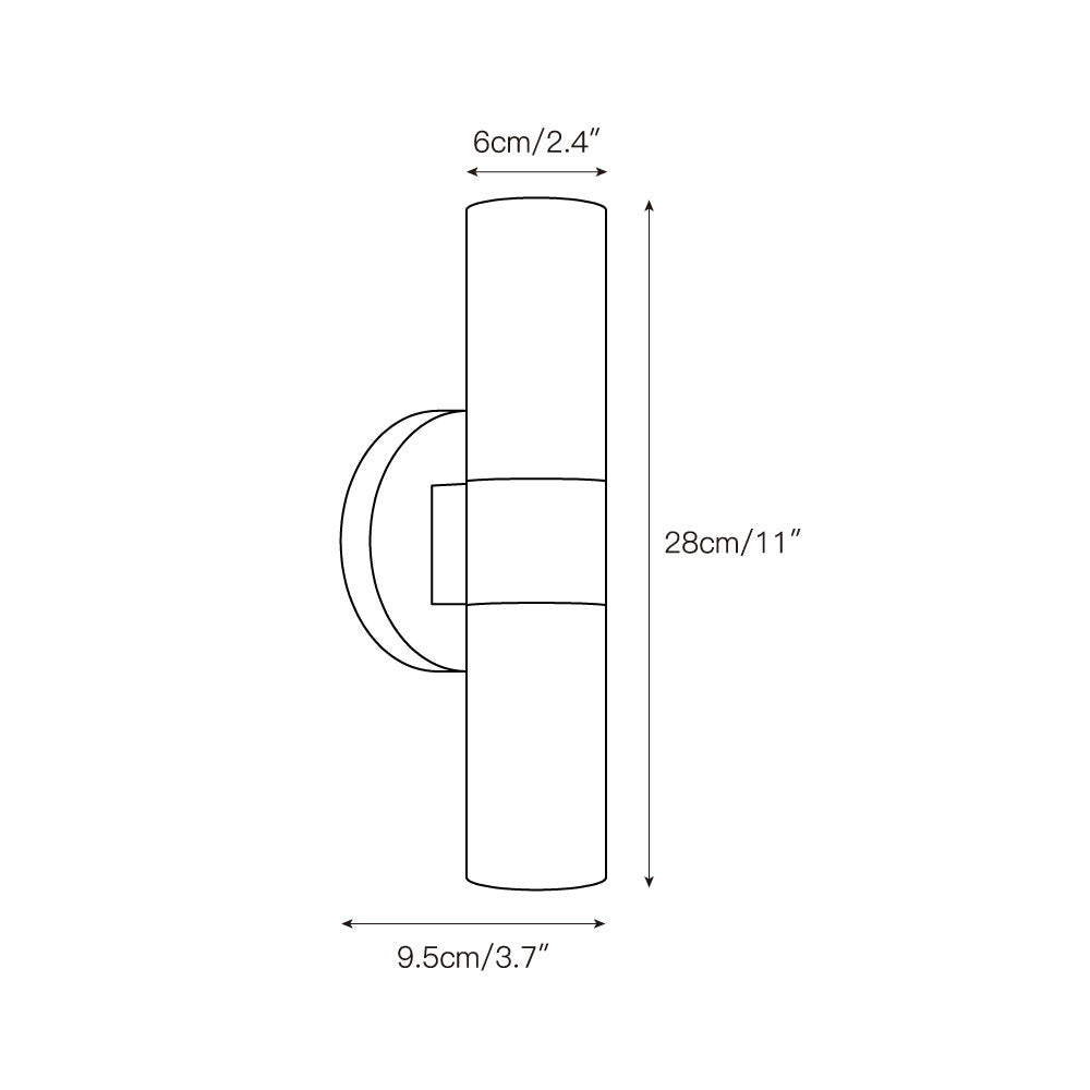 Alight Modern Minimalist Metal Alabaster Wall Lamp - Lamp Copper