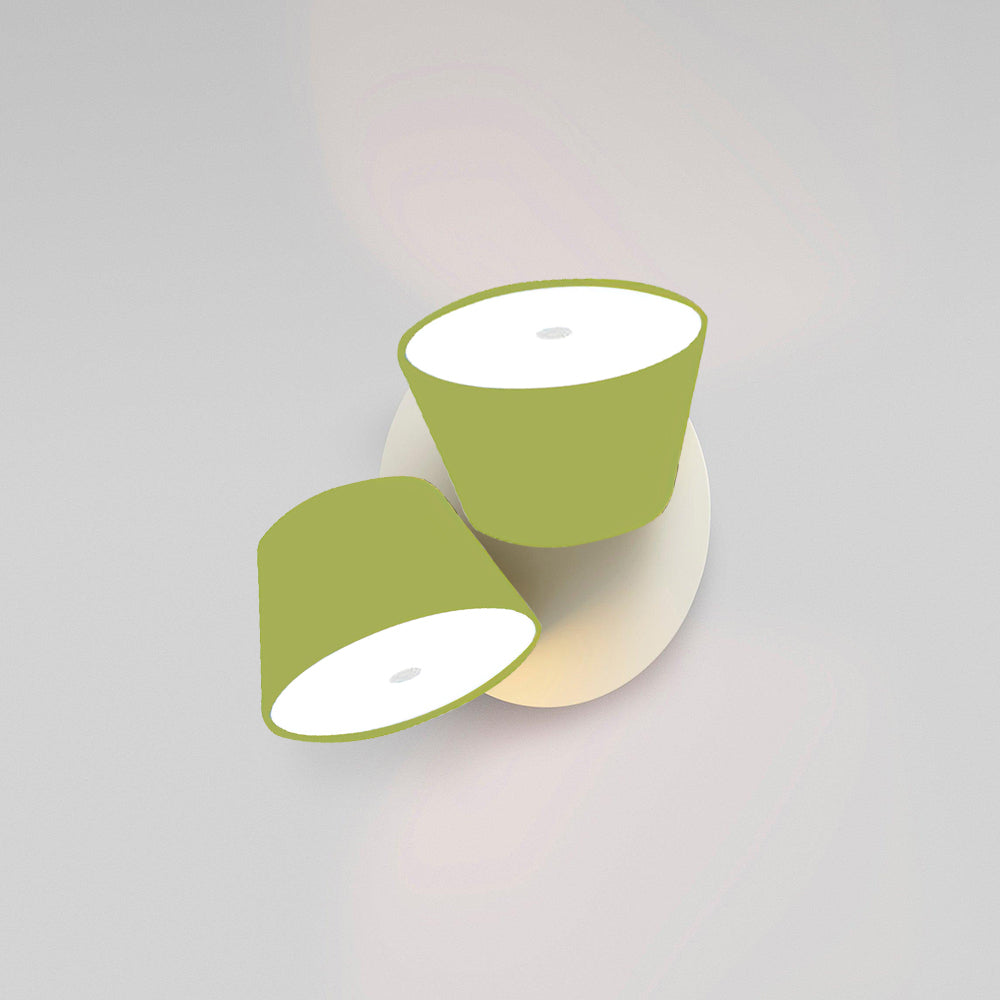 Fivra Dual Shade Wall Lamp - Letslighting