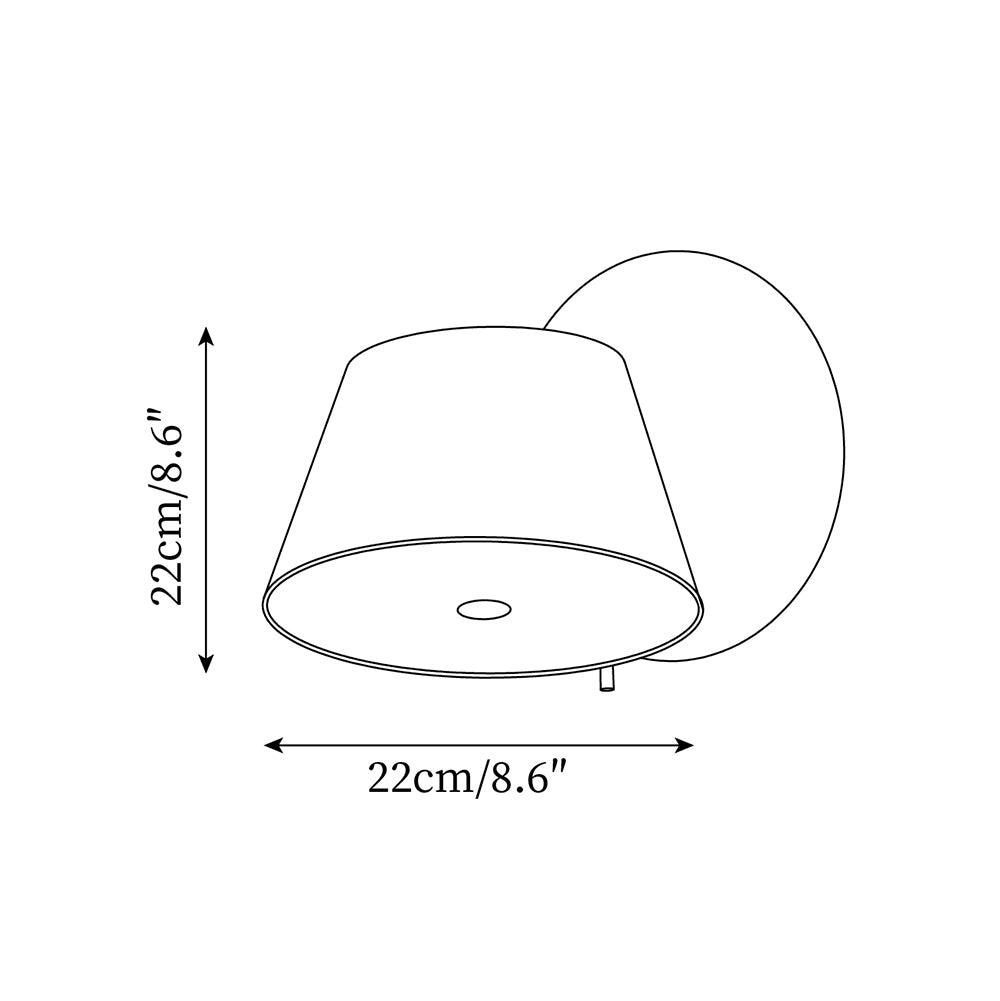 Fivra Dual Shade Wall Lamp - Letslighting