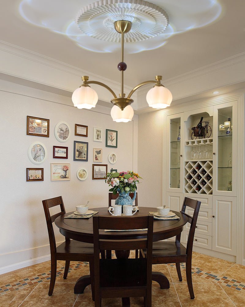 Corinne Arc Chandelier - Blowlighting