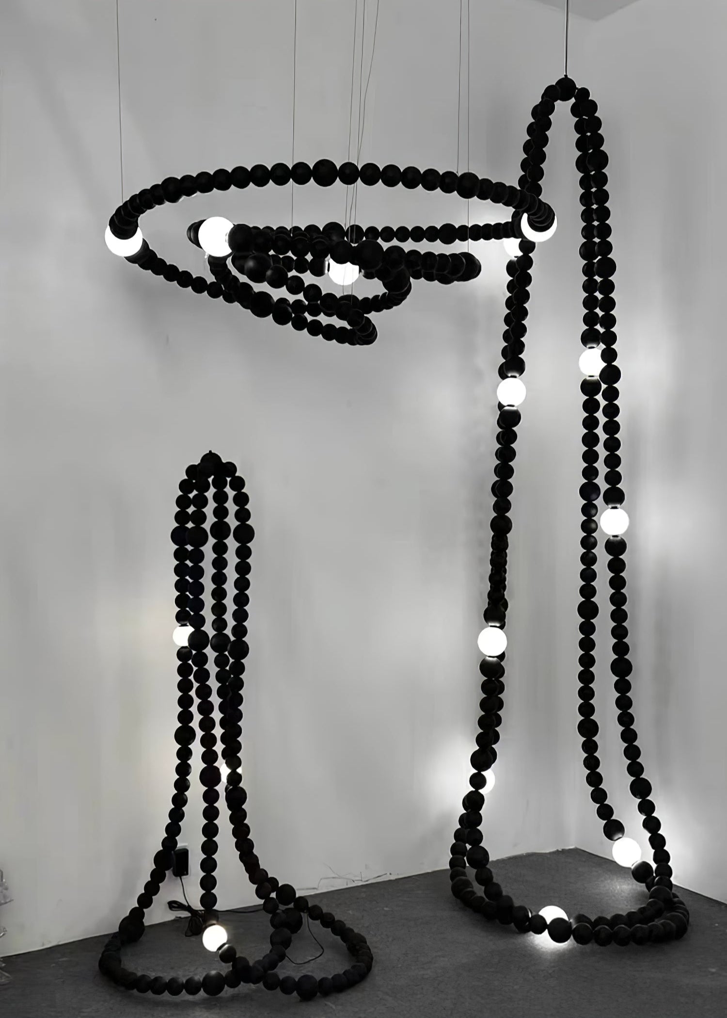Nysolisra Modern Glass Chandelier - Blowlighting