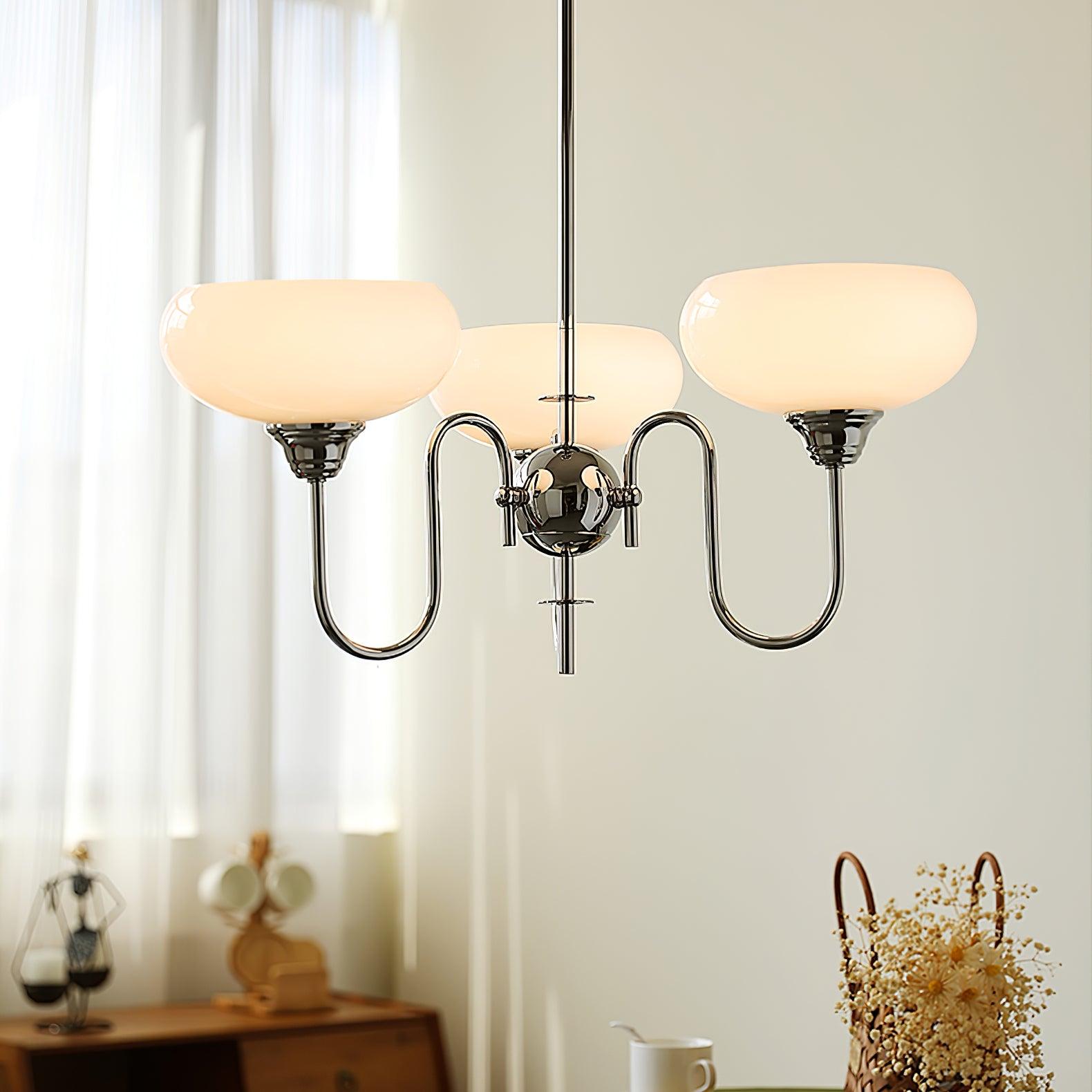 Creamy Persimmon Chandelier - Blowlighting