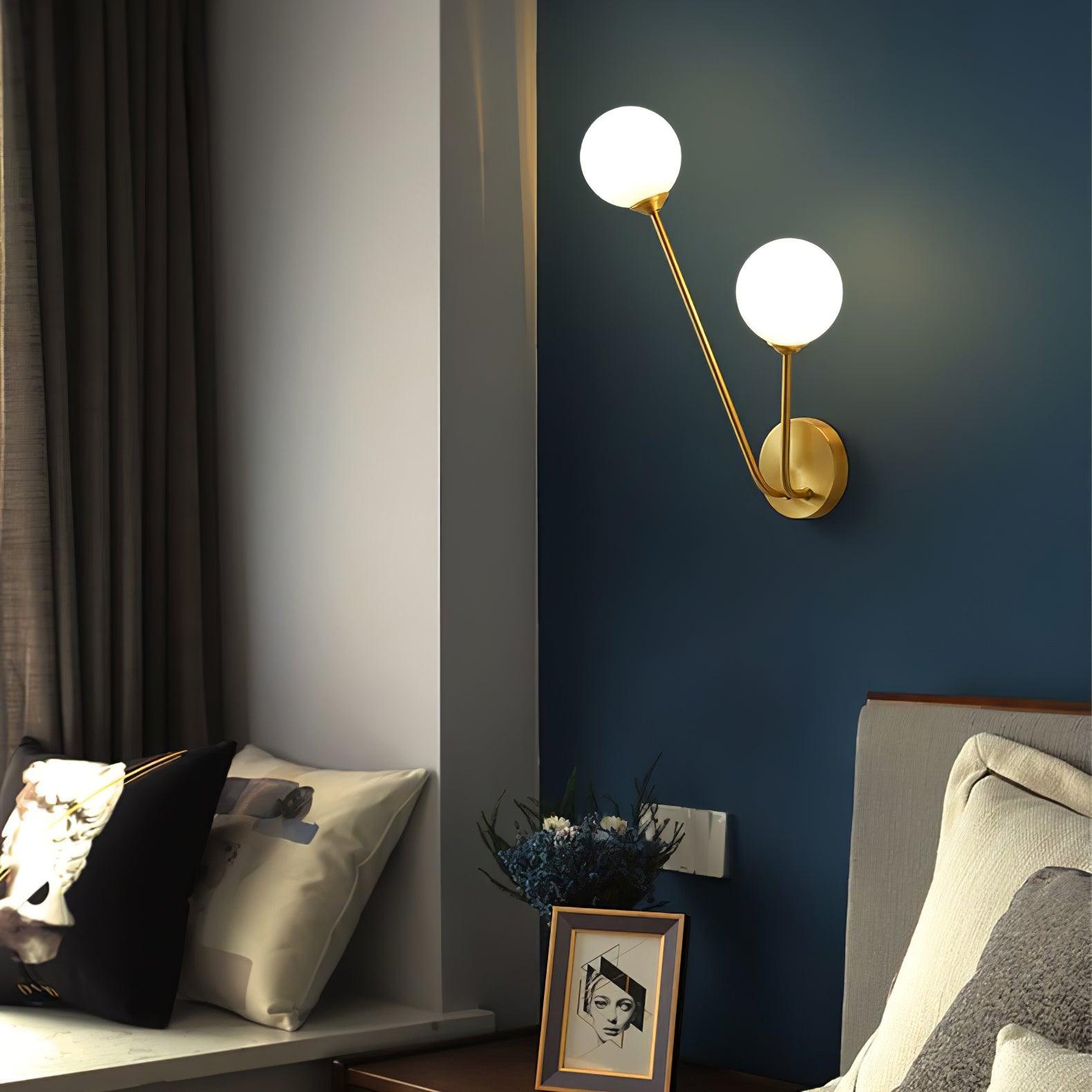 Joshua Luxury Metal Wall Lamp - Blowlighting
