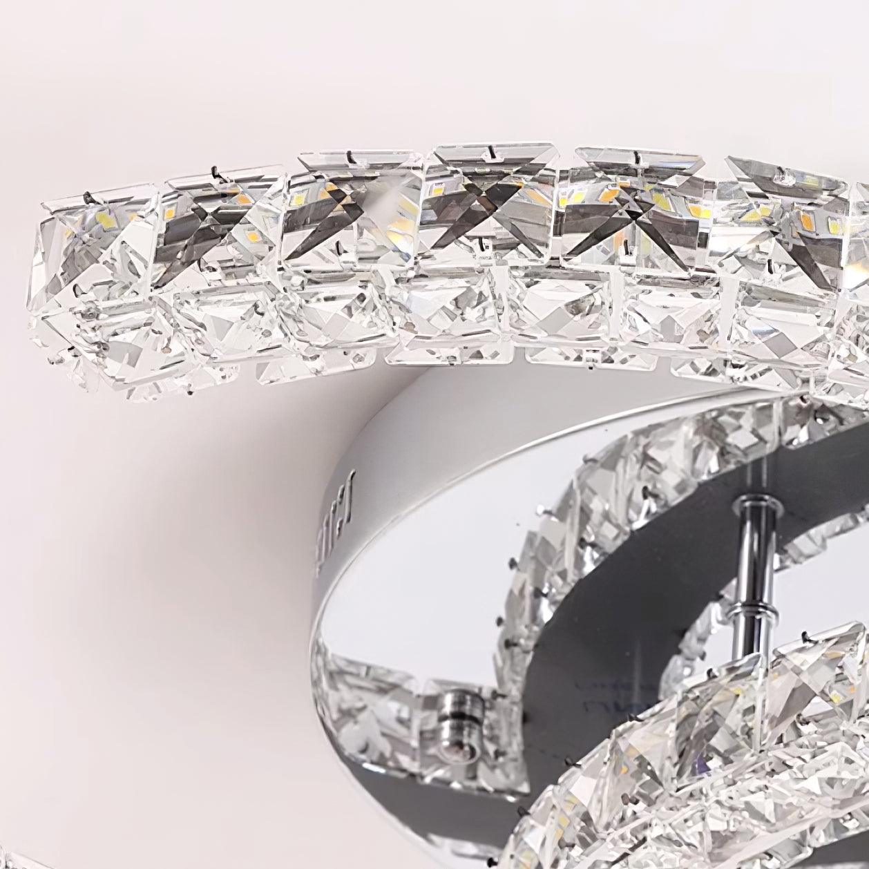 Kristy Lampada da Soffitto in Cristallo Double C