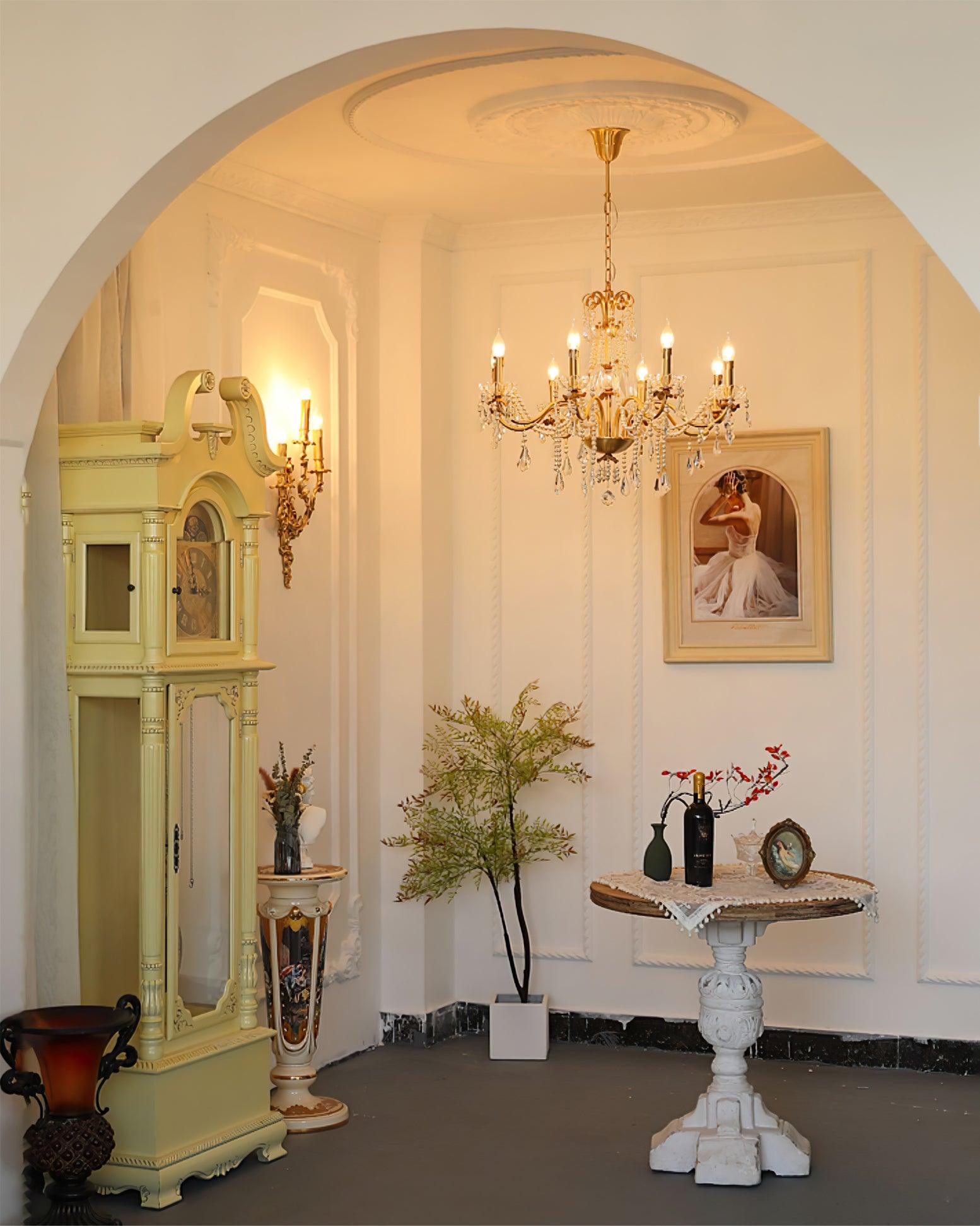 Crystal Pearl Chandelier - Blowlighting