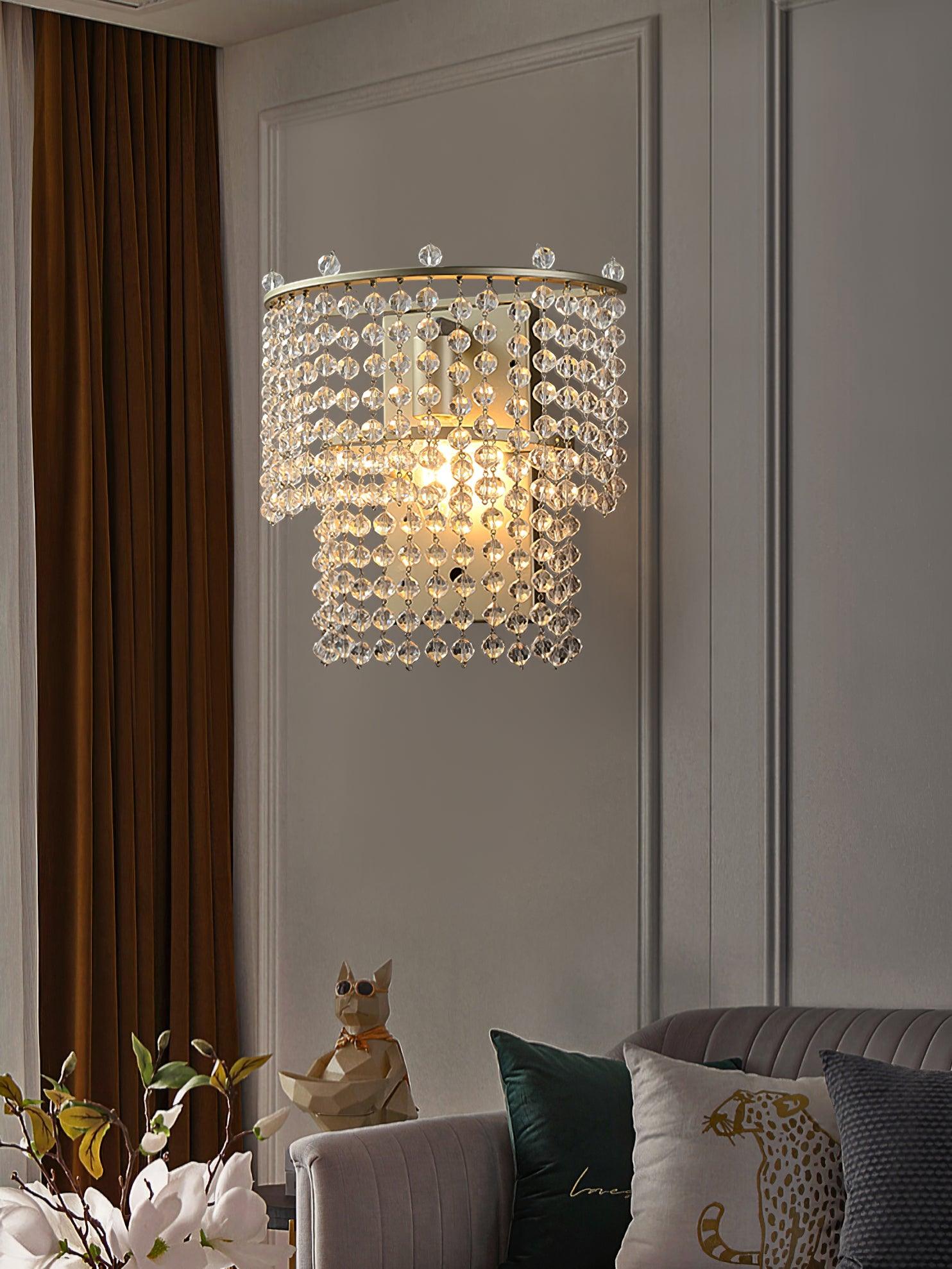 Crystal Waterfall Wall Light - Blowlighting