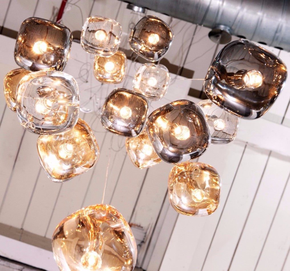 Cubie Chandelier - Blowlighting
