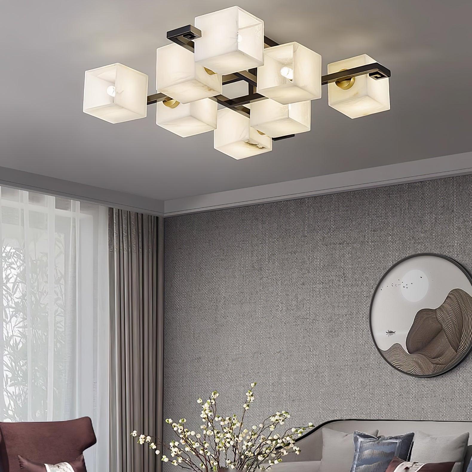 Kaelen Alabaster Ceiling Light - Neutralighting