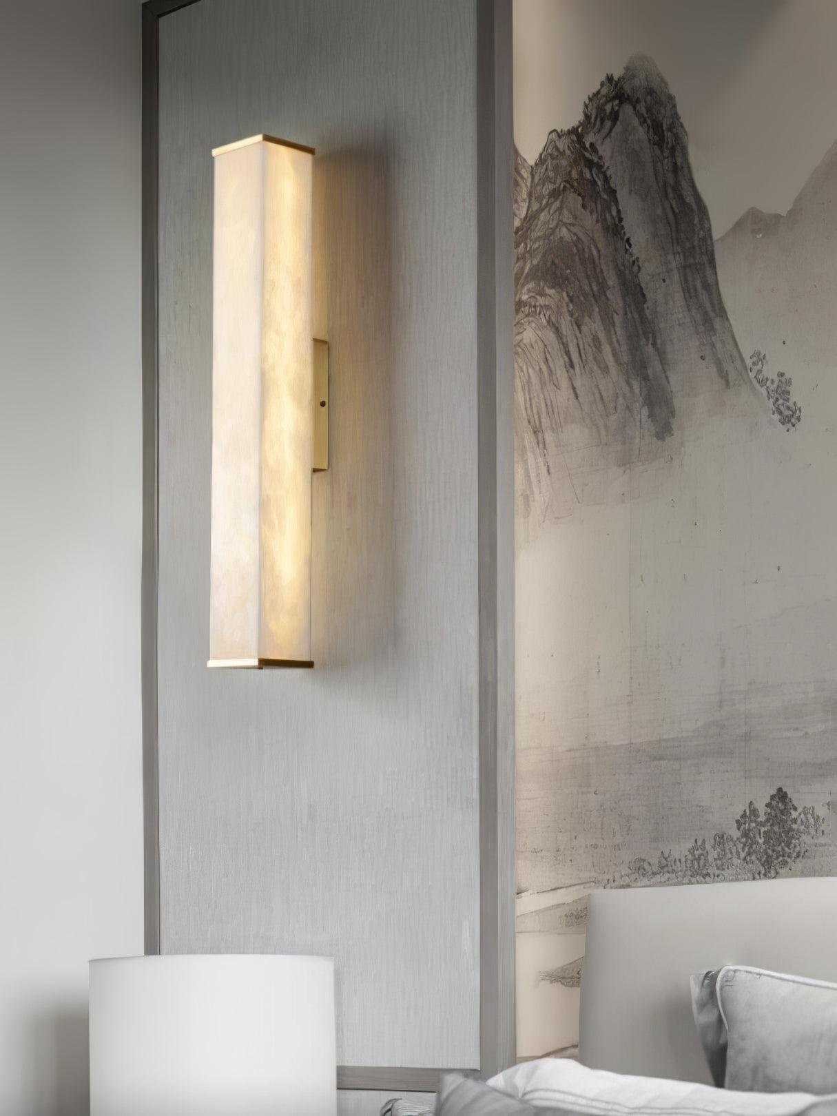Vithaira Alabaster Linear Wall Lamp - Neutralighting