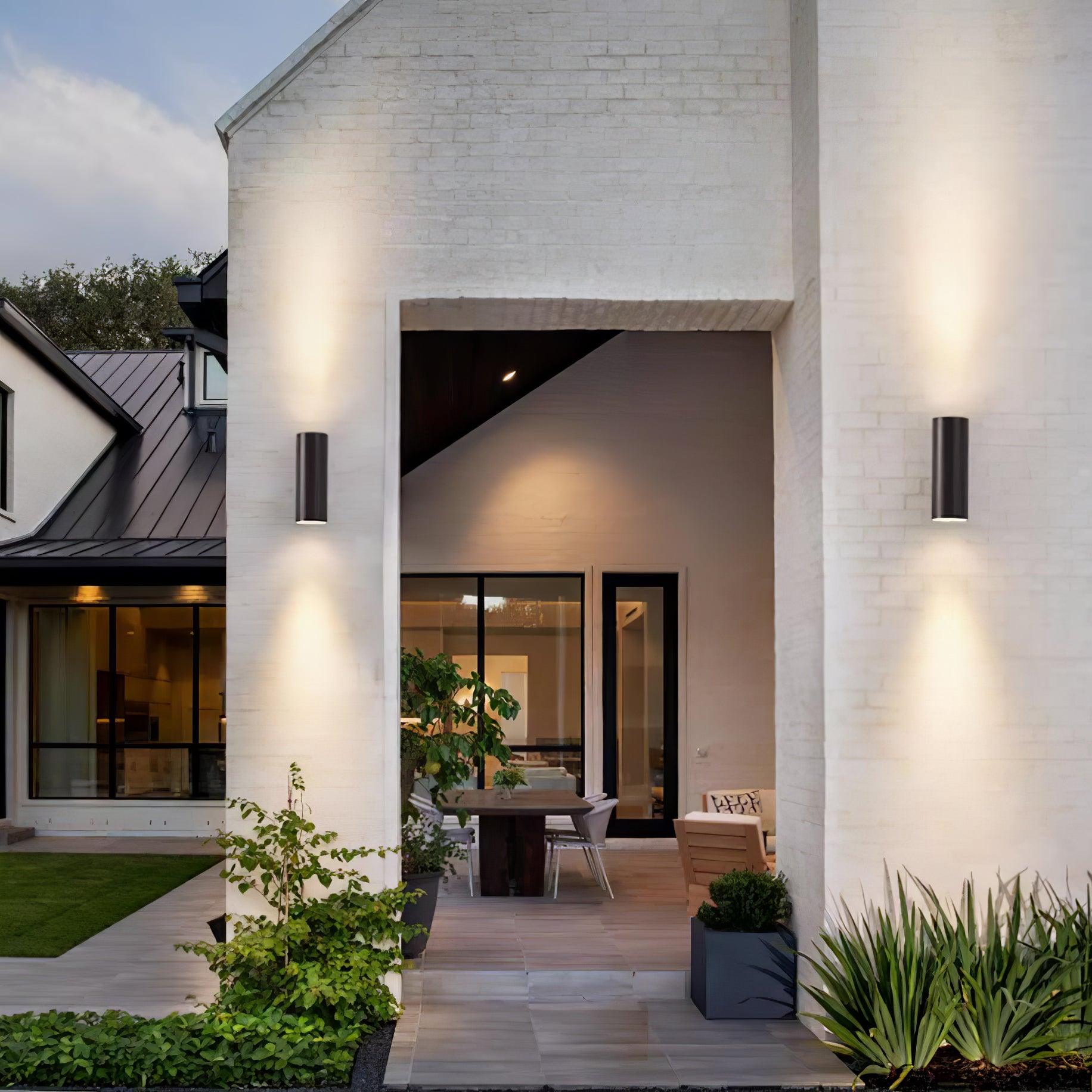 Cylindrical Outdoor Wall Light - Blowlighting