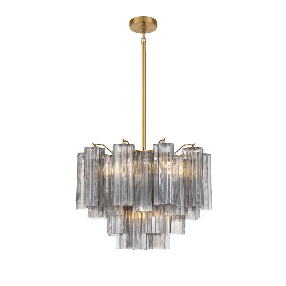Lustra Lux Lampadario Moderno in Vetro di Murano
