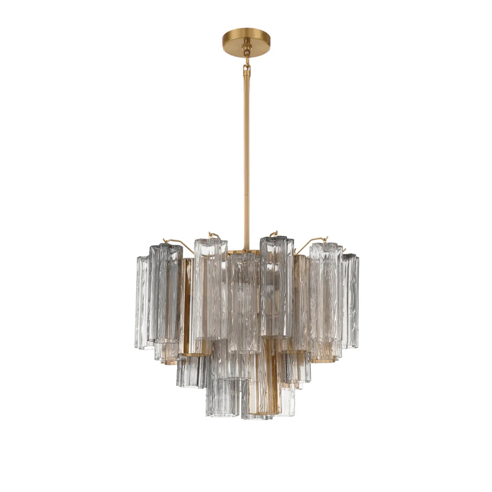Lustra Lux Lampadario Moderno in Vetro di Murano