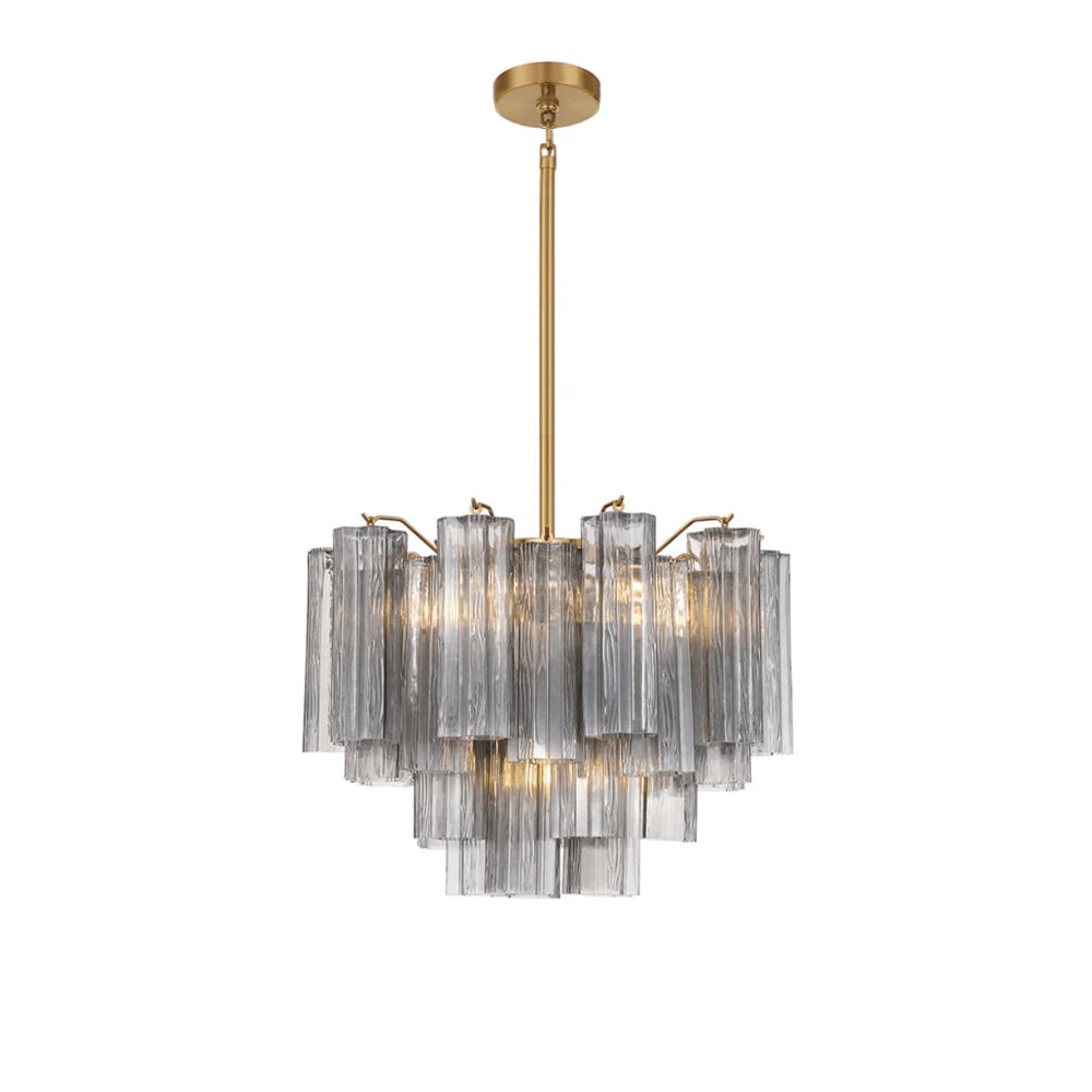 Lustra Lux Lampadario Moderno in Vetro di Murano