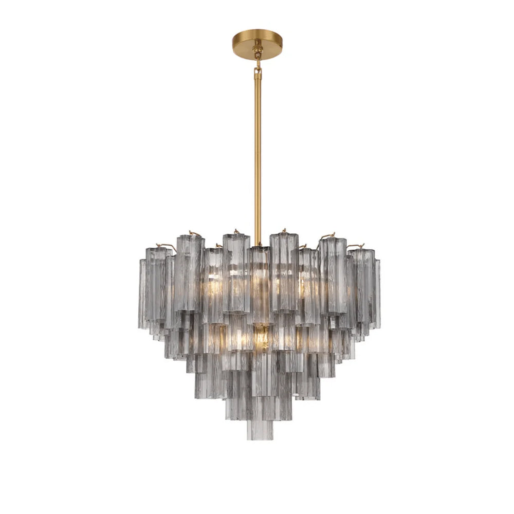 Lustra Lux Lampadario Moderno in Vetro di Murano
