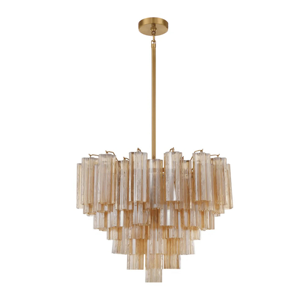 Lustra Lux Lampadario Moderno in Vetro di Murano