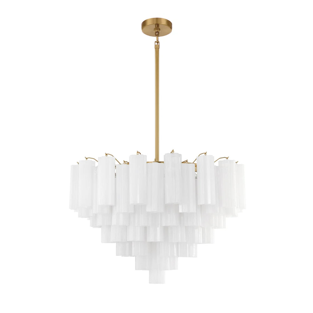 Lustra Lux Lampadario Moderno in Vetro di Murano