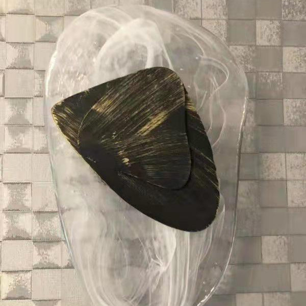 Valentina Lampada da Parete Artistica in Vetro Nero