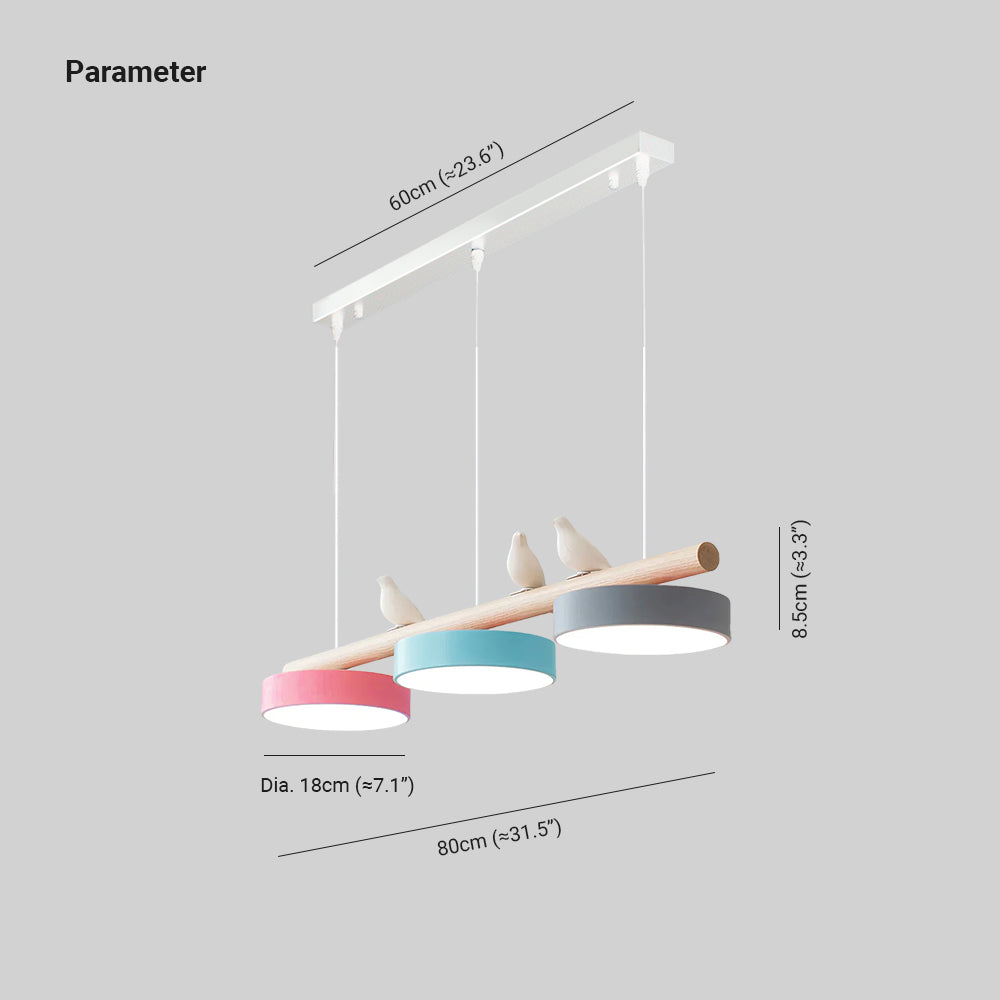 Muto Lampada a Sospensione con Uccello
